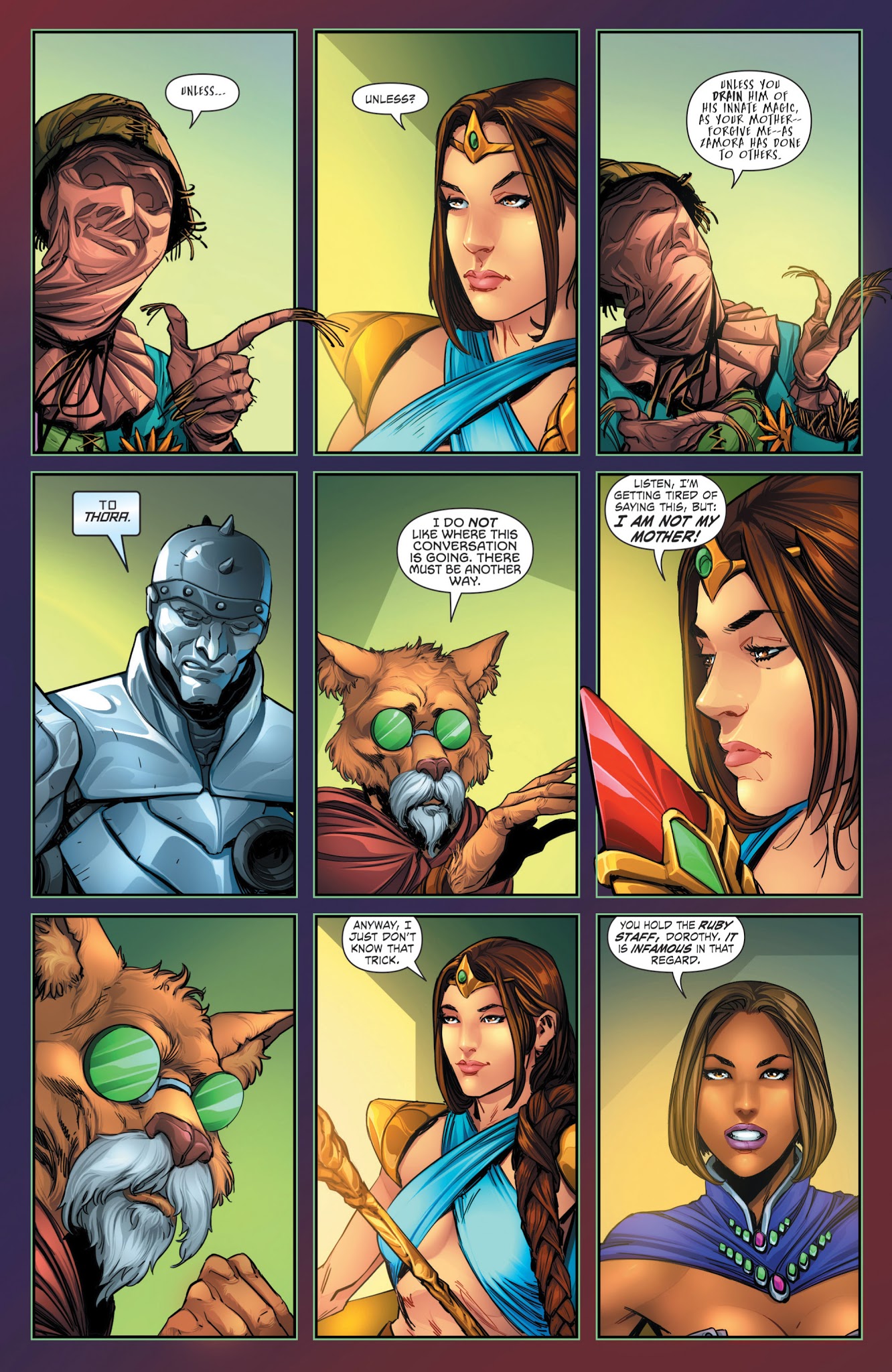Read online Grimm Fairy Tales presents Oz: Reign of the Witch Queen comic -  Issue #3 - 8