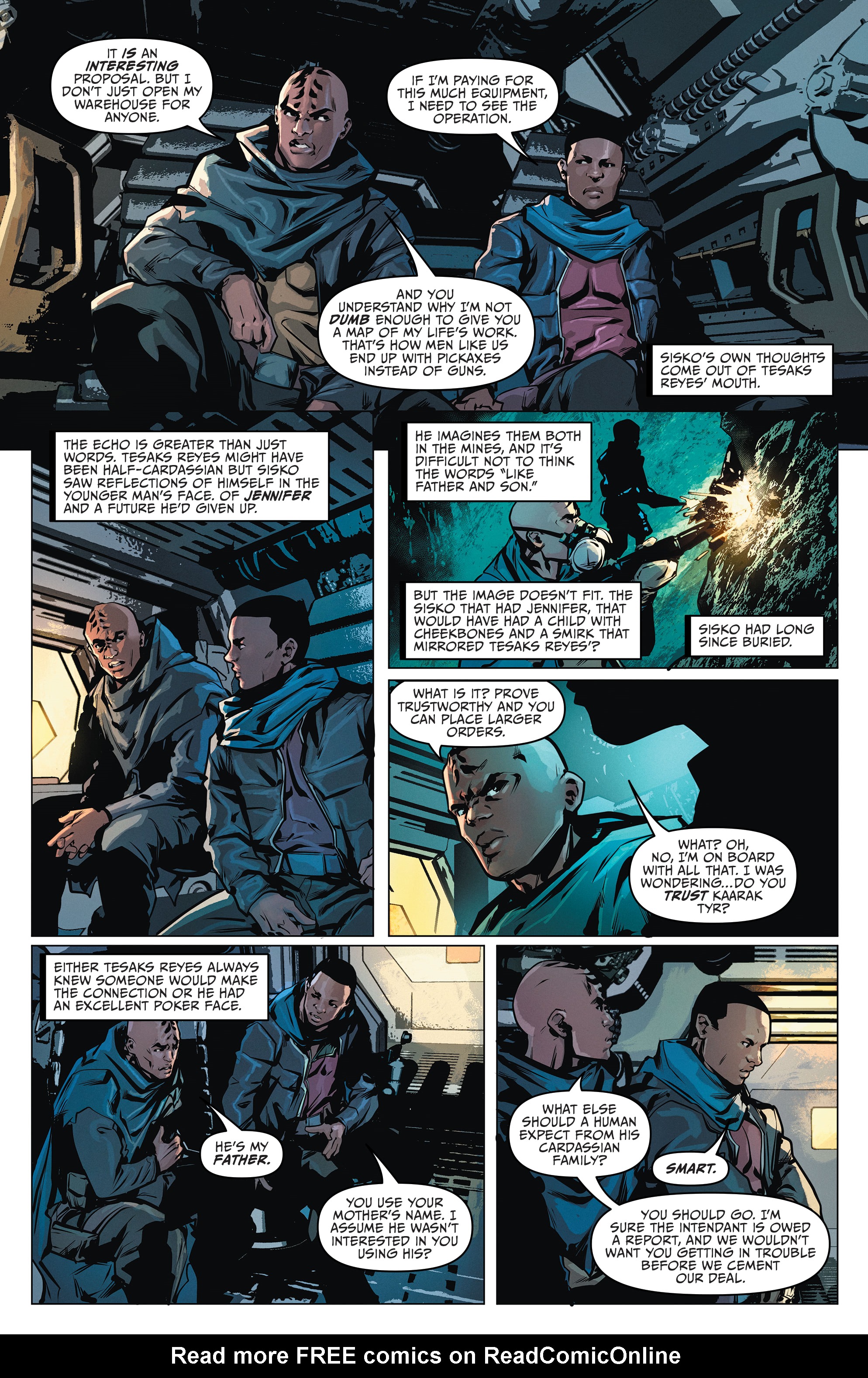 Read online Star Trek: The Mirror War - Sisko comic -  Issue # Full - 11