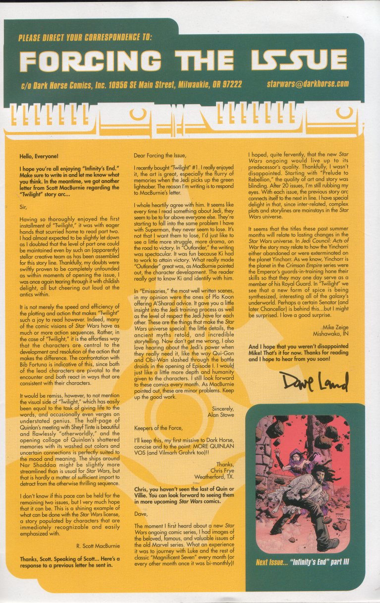 Read online Star Wars (1998) comic -  Issue #24 - 25