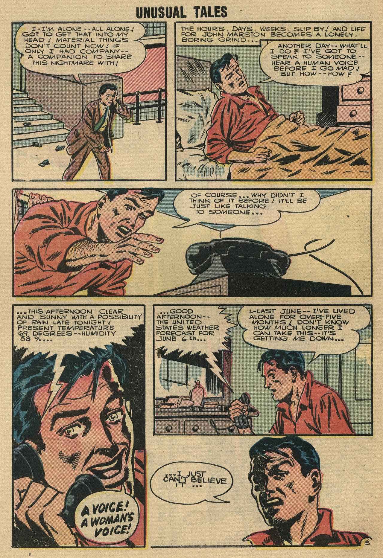 Read online Unusual Tales comic -  Issue #4 - 32
