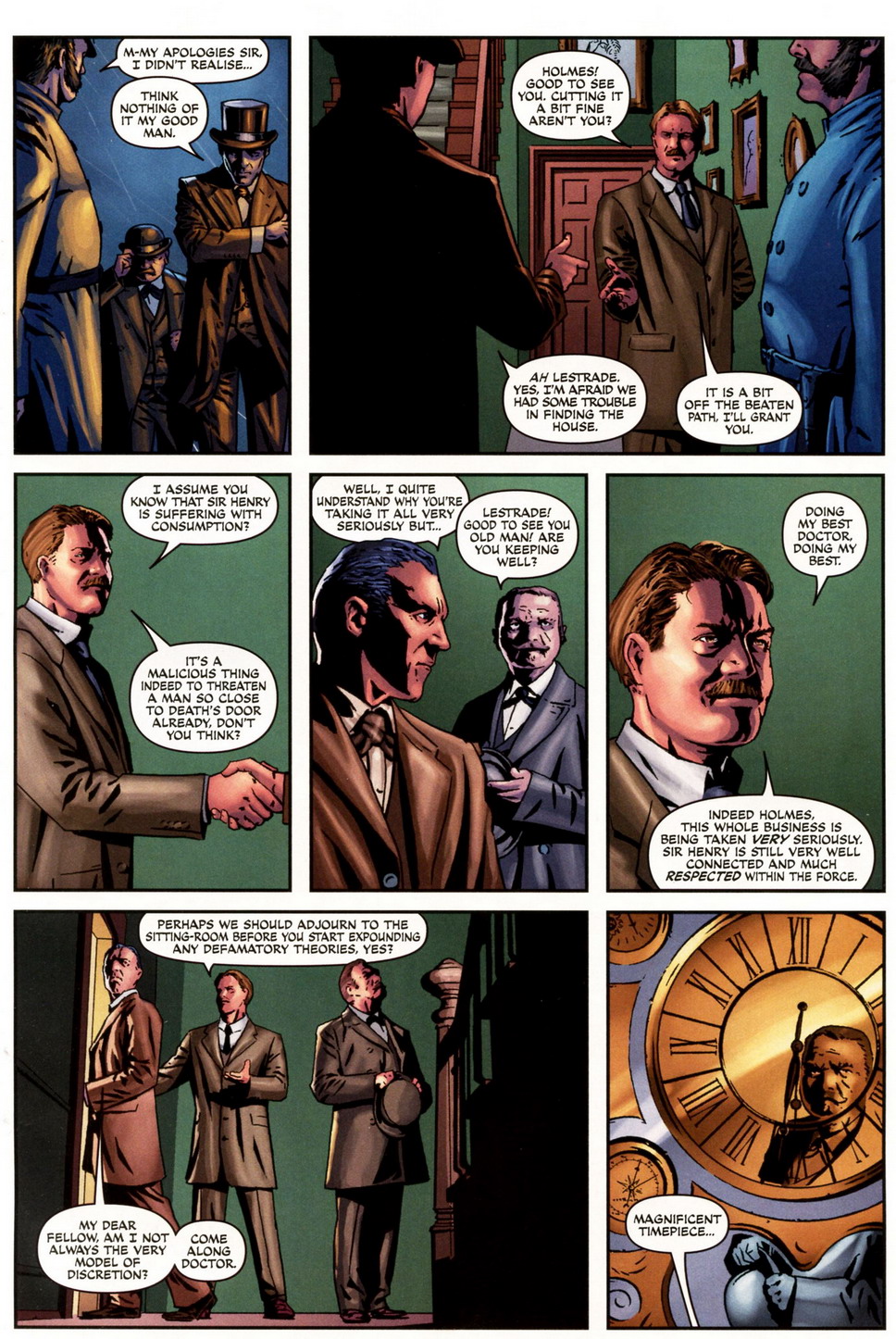Read online Sherlock Holmes (2009) comic -  Issue #1 - 12