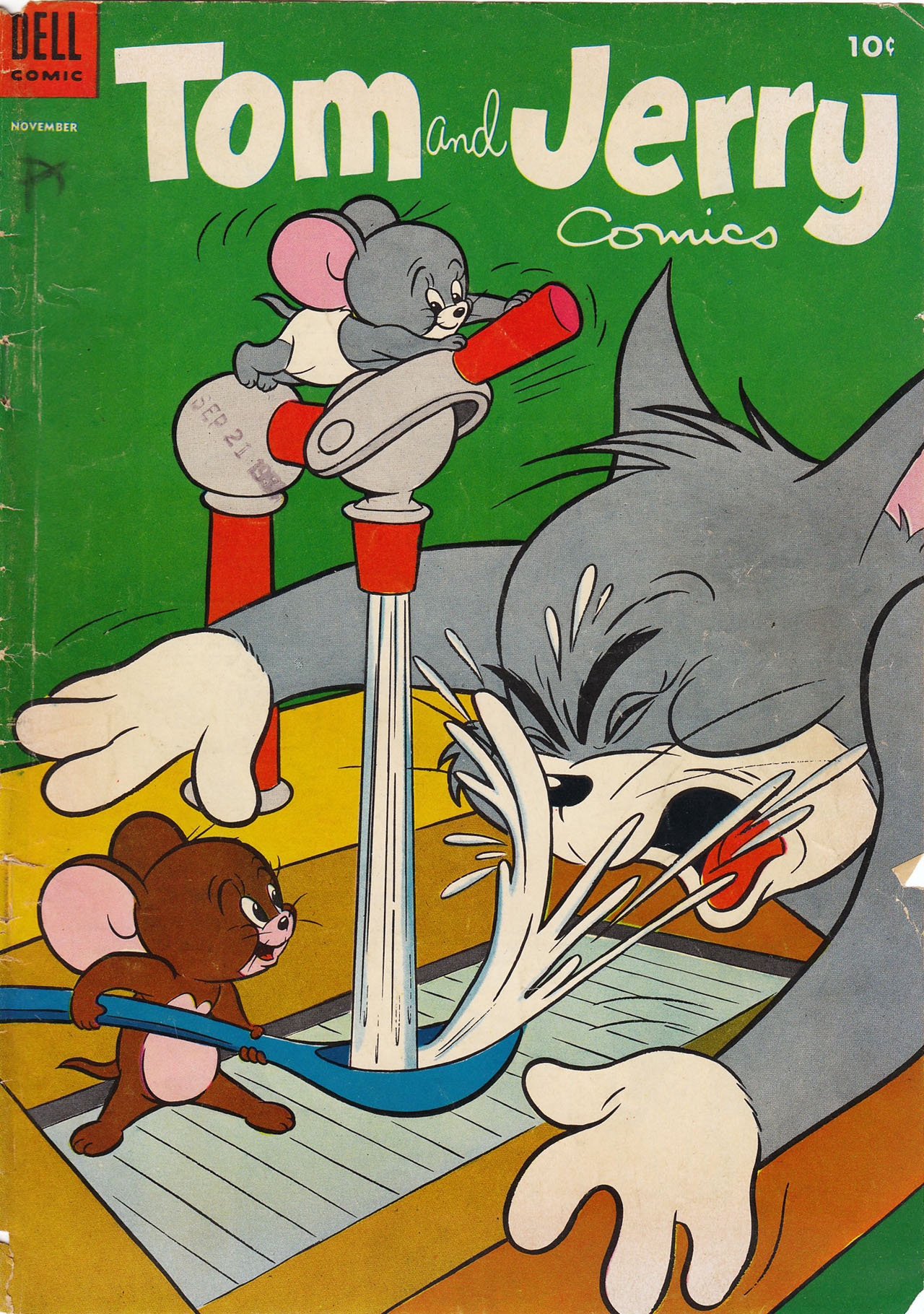 Read online Tom & Jerry Comics comic -  Issue #124 - 1