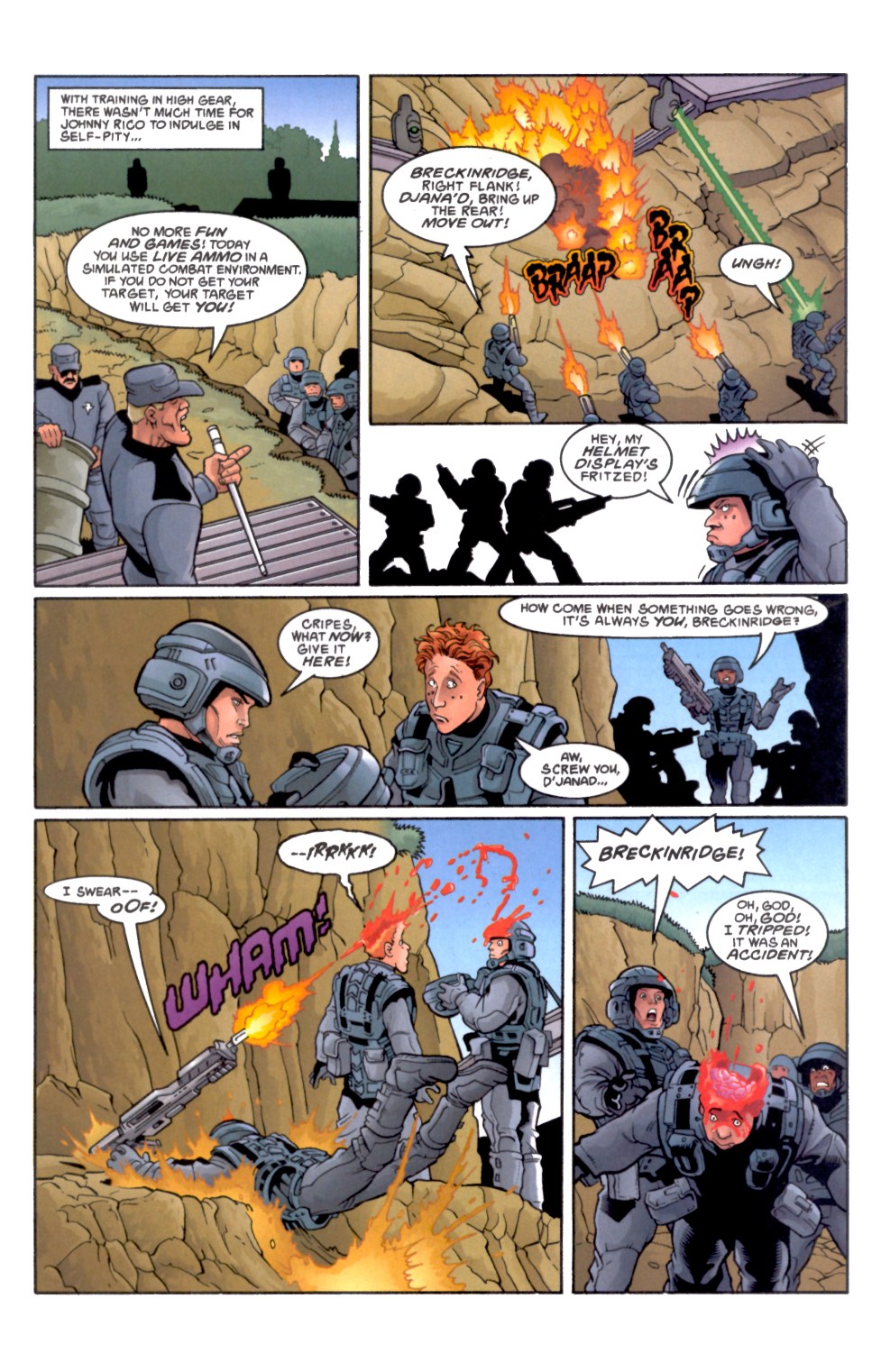 Read online Starship Troopers comic -  Issue #1 - 19