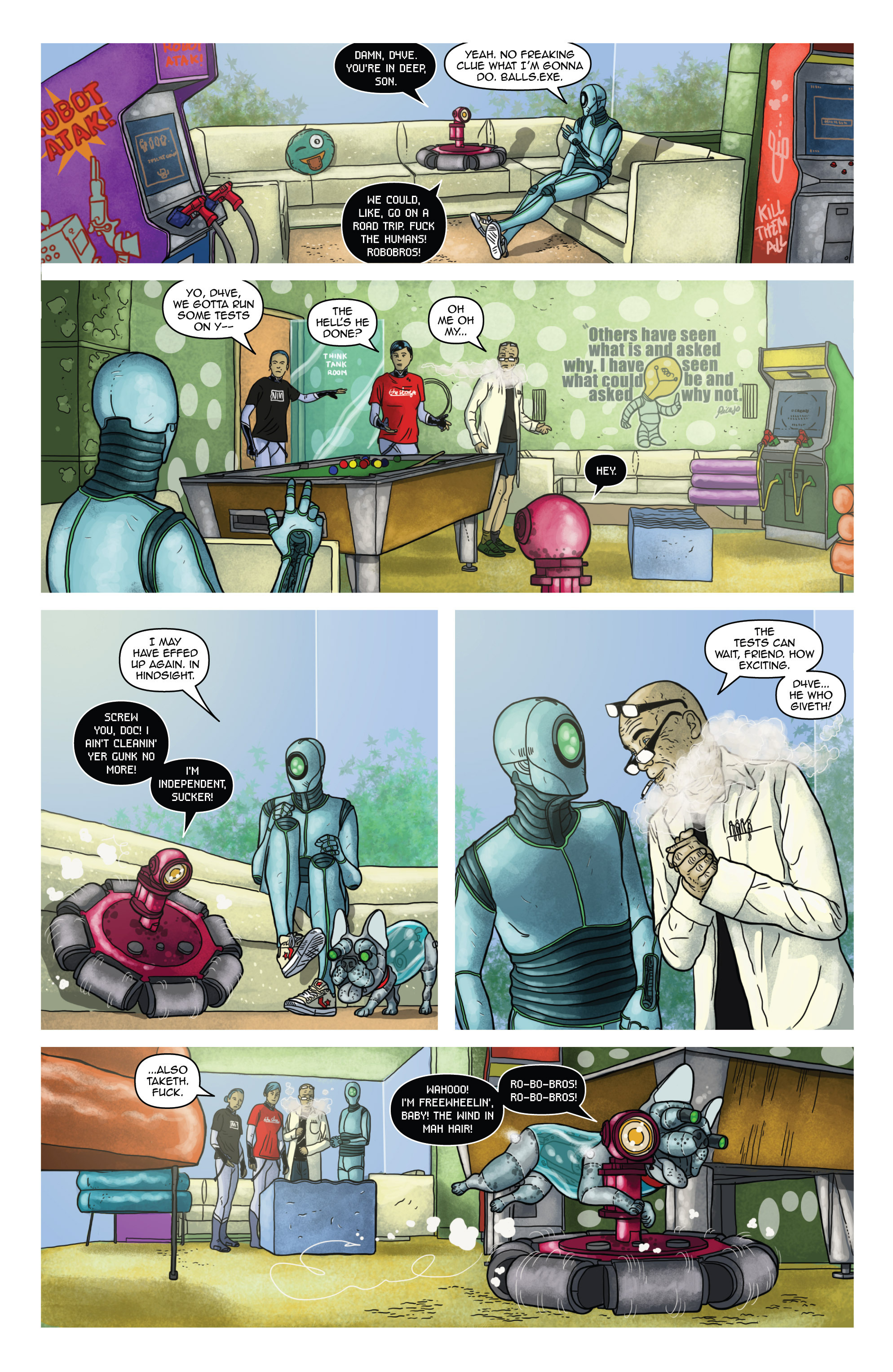 Read online D4VE2 comic -  Issue #4 - 11