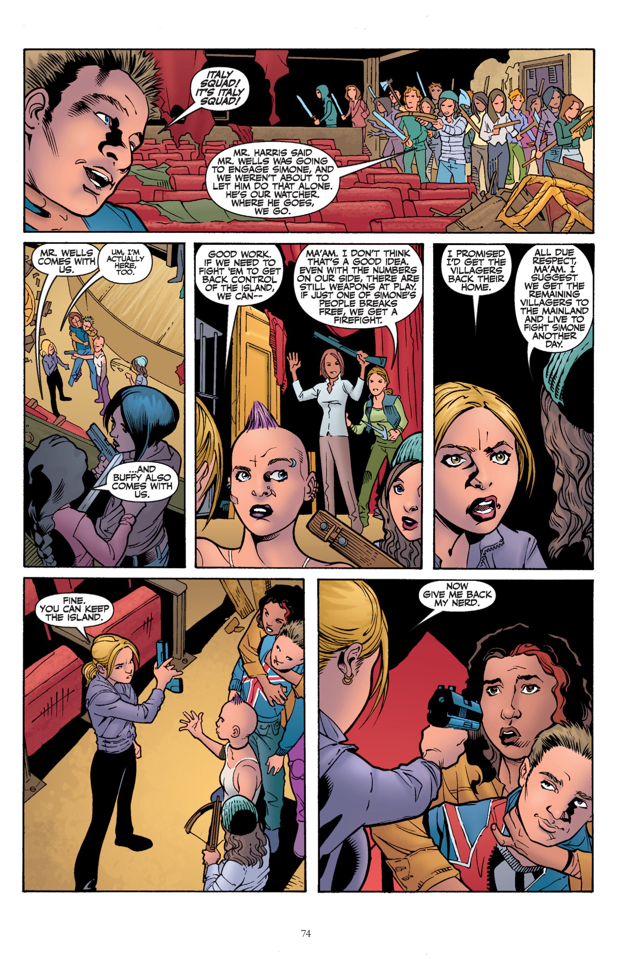 Read online Buffy the Vampire Slayer Season Eight comic -  Issue # _TPB 5 - Predators and Prey - 75
