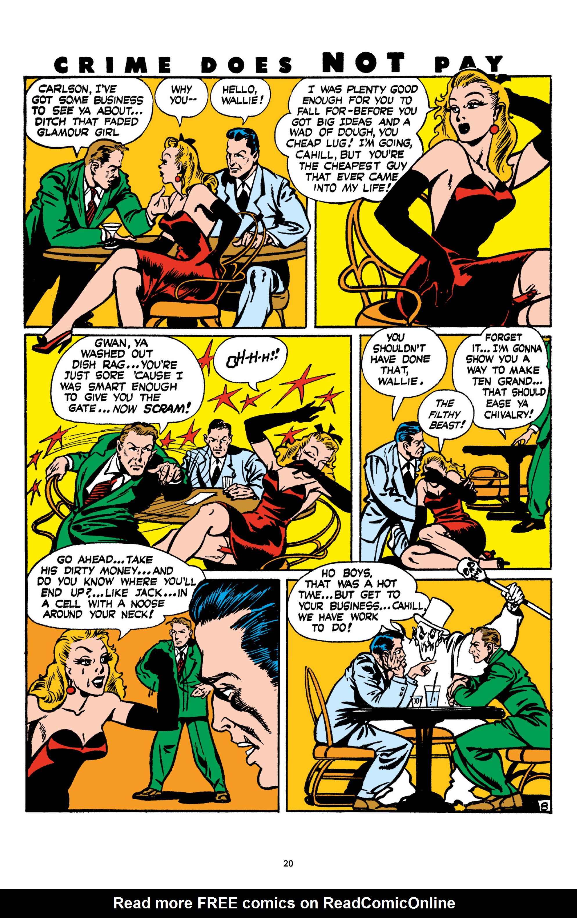 Read online Crime Does Not Pay Archives comic -  Issue # TPB 4 (Part 1) - 20