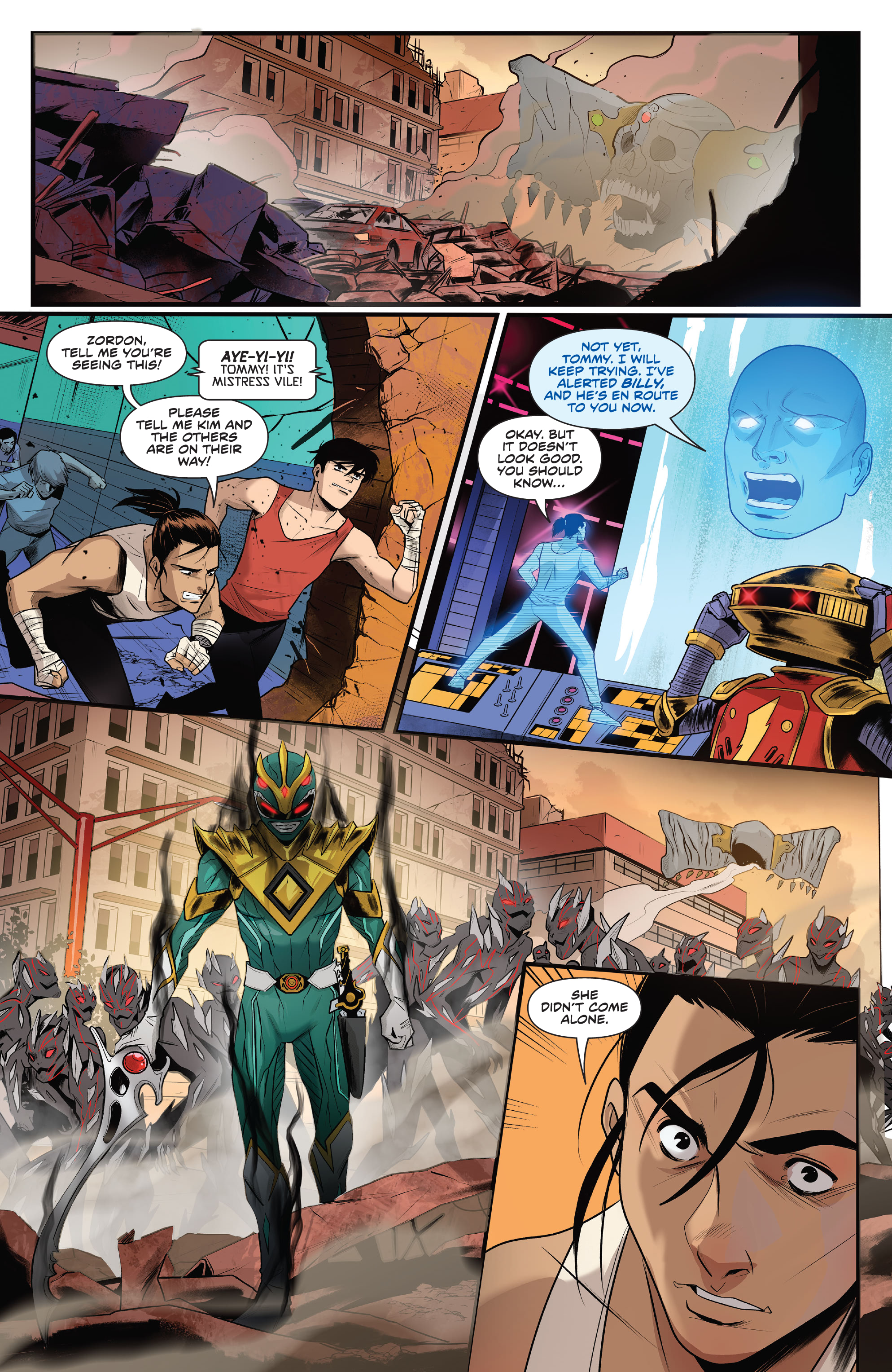 Read online Mighty Morphin Power Rangers comic -  Issue #107 - 7
