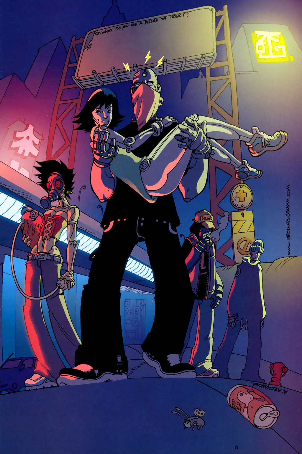 Read online NYC Mech: beta LOVE comic -  Issue #5 - 27