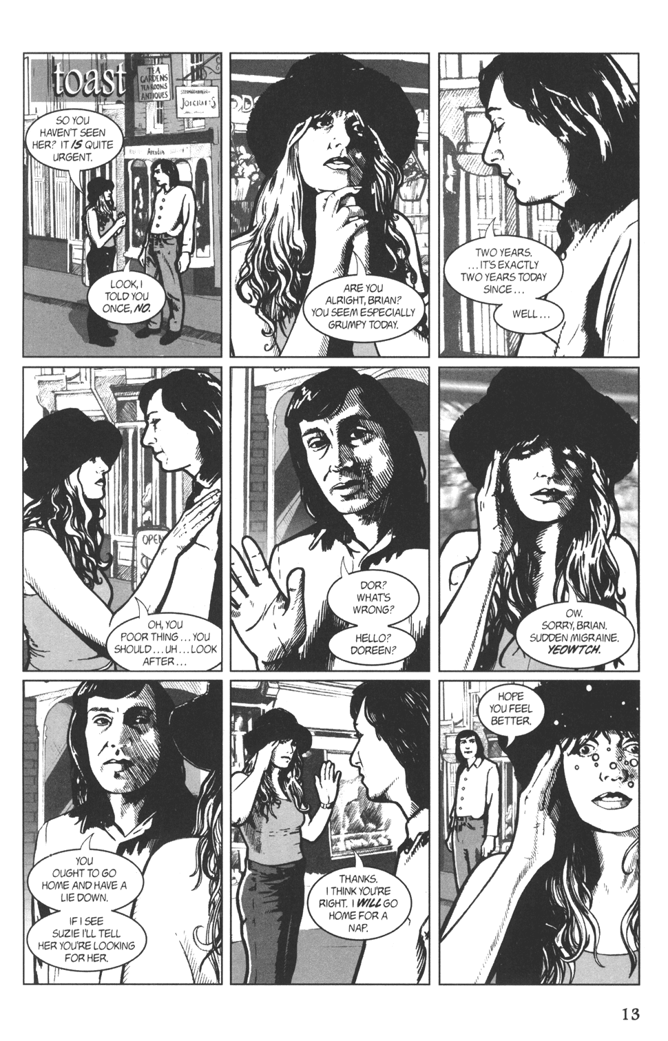 Read online Strangehaven comic -  Issue #12 - 13