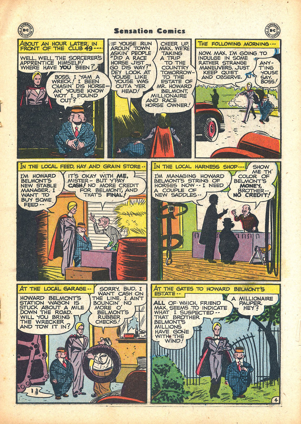 Read online Sensation (Mystery) Comics comic -  Issue #63 - 27