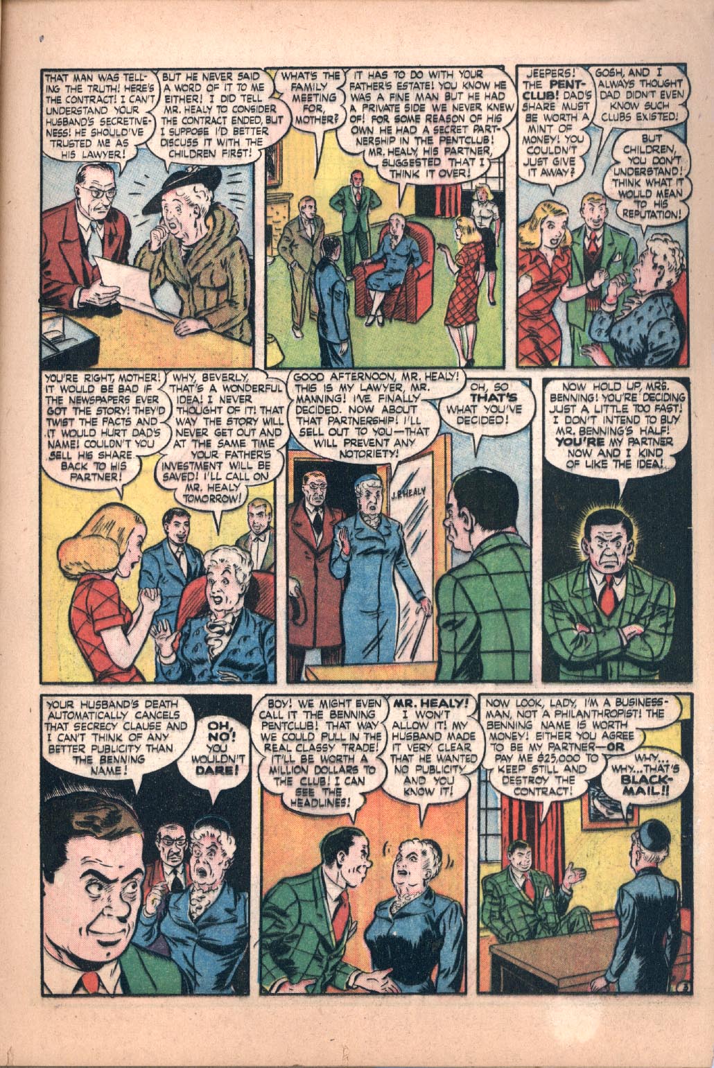 Read online Daredevil (1941) comic -  Issue #37 - 25