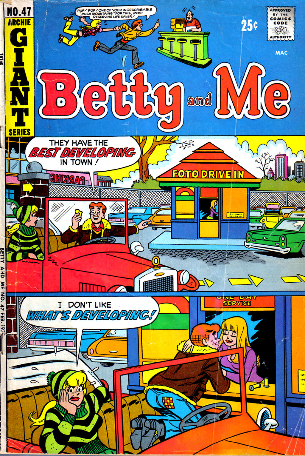 Read online Betty and Me comic -  Issue #47 - 1