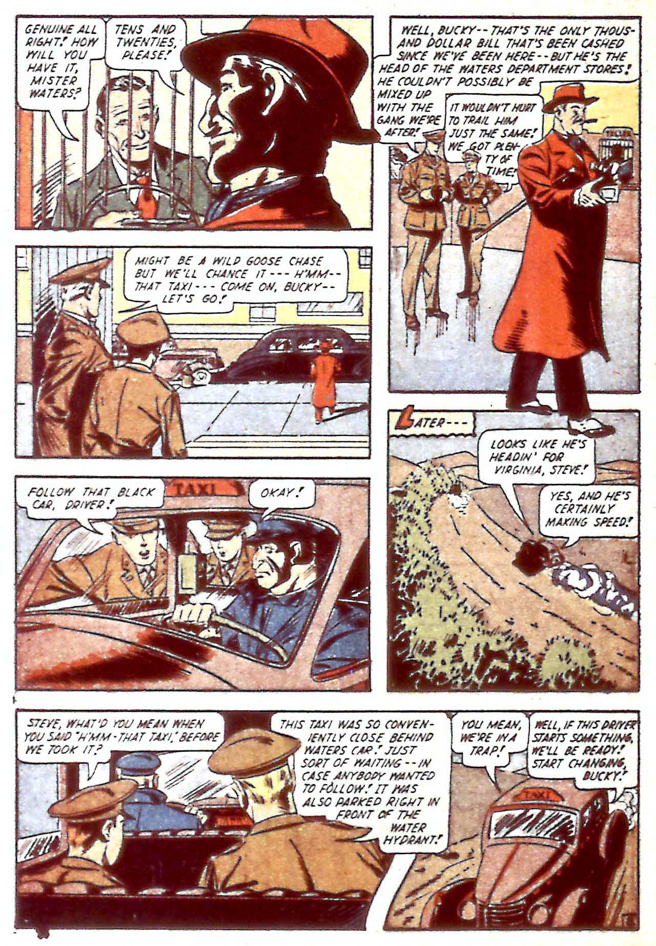 Read online Captain America Comics comic -  Issue #35 - 51