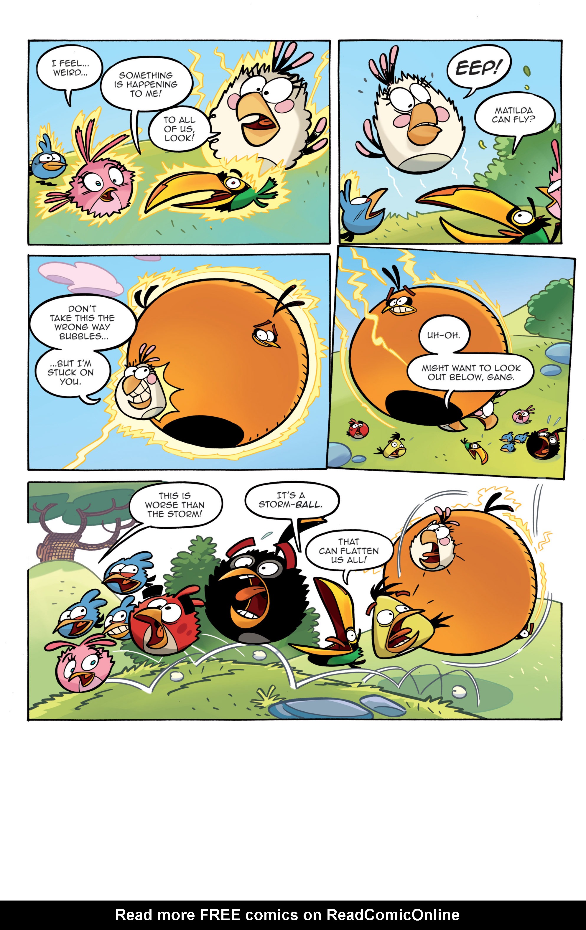Read online Angry Birds Comics (2014) comic -  Issue #3 - 19
