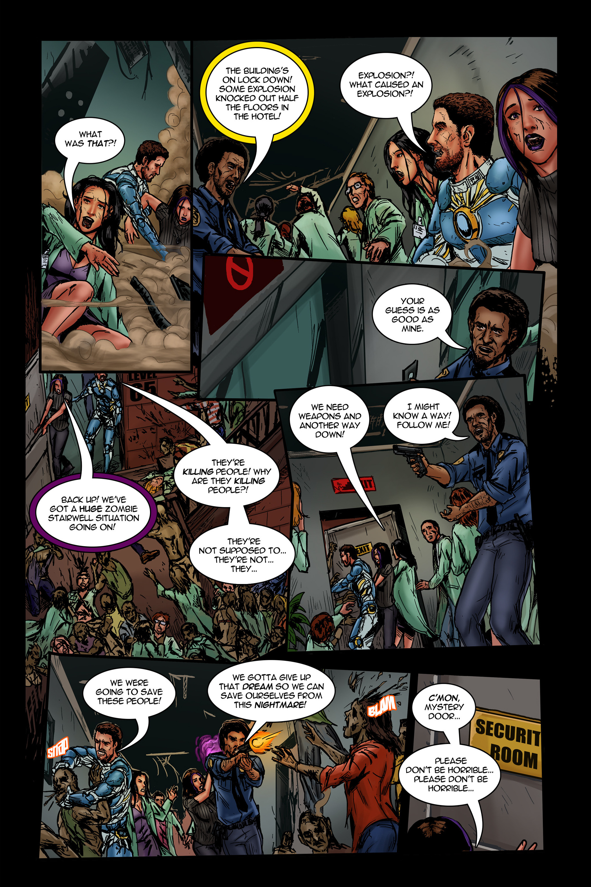 Read online Chaos Campus: Sorority Girls Vs. Zombies comic -  Issue #22 - 13