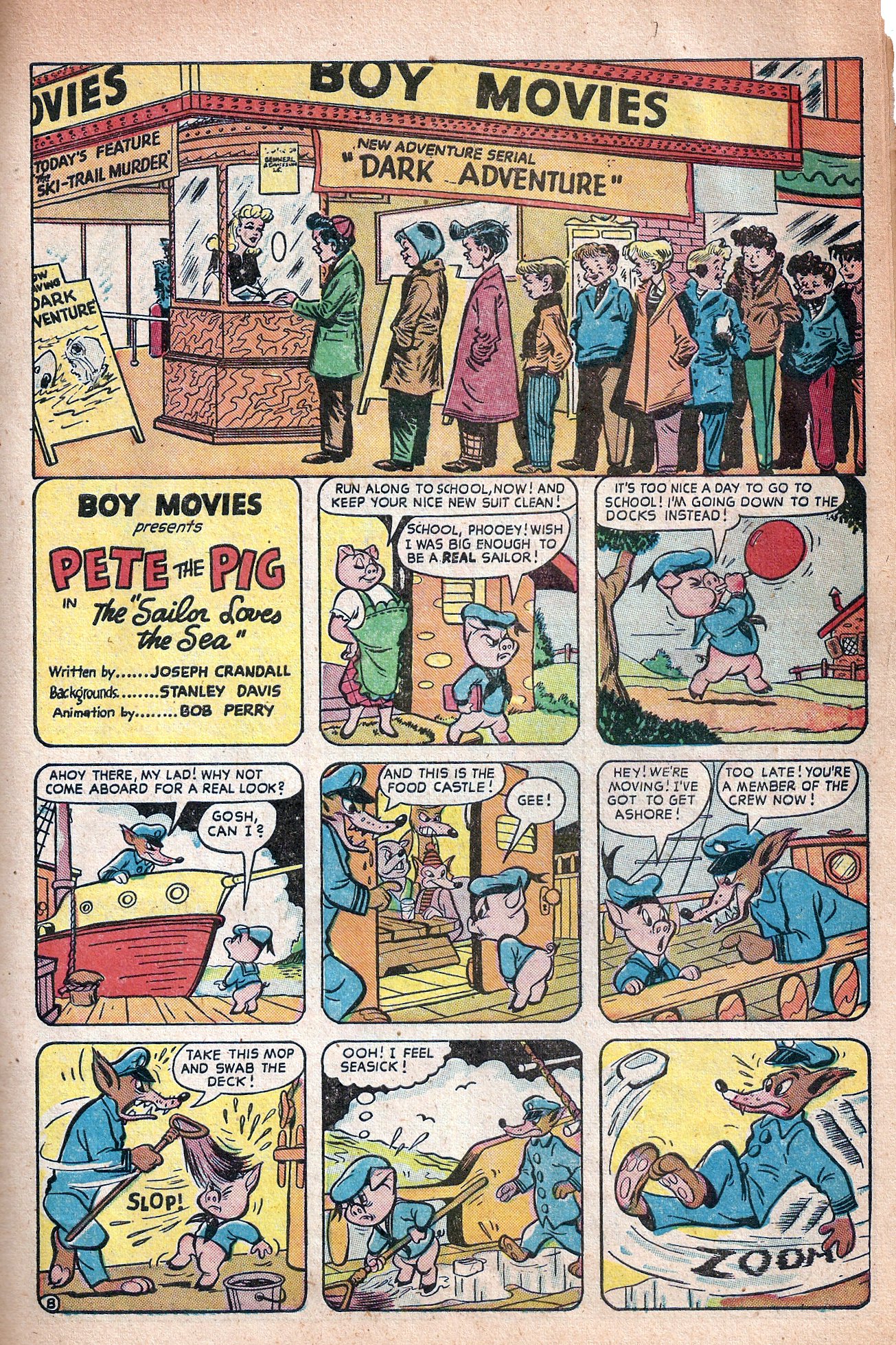 Read online Boy Comics comic -  Issue #40 - 41