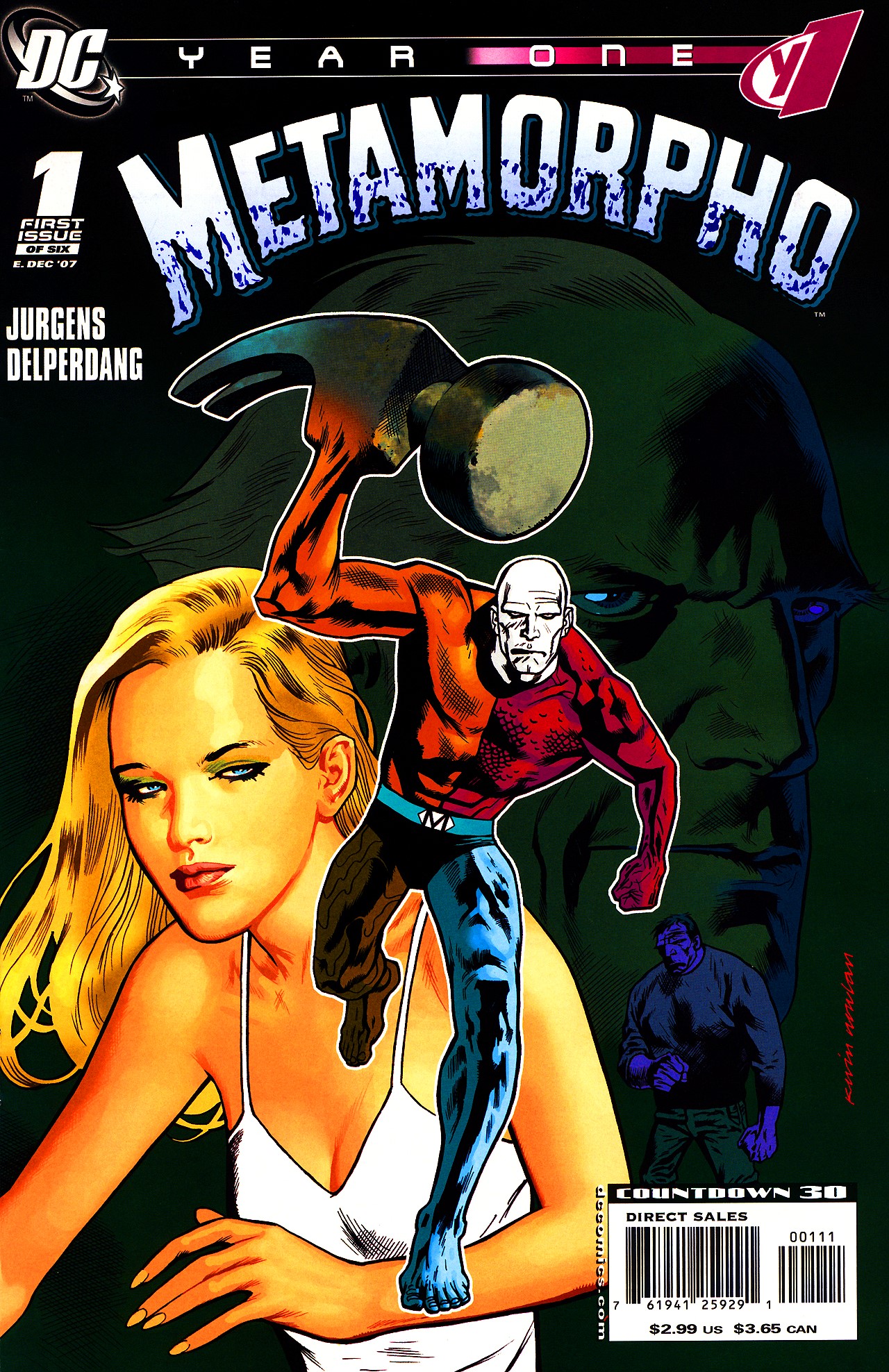 Read online Metamorpho: Year One comic -  Issue #1 - 1