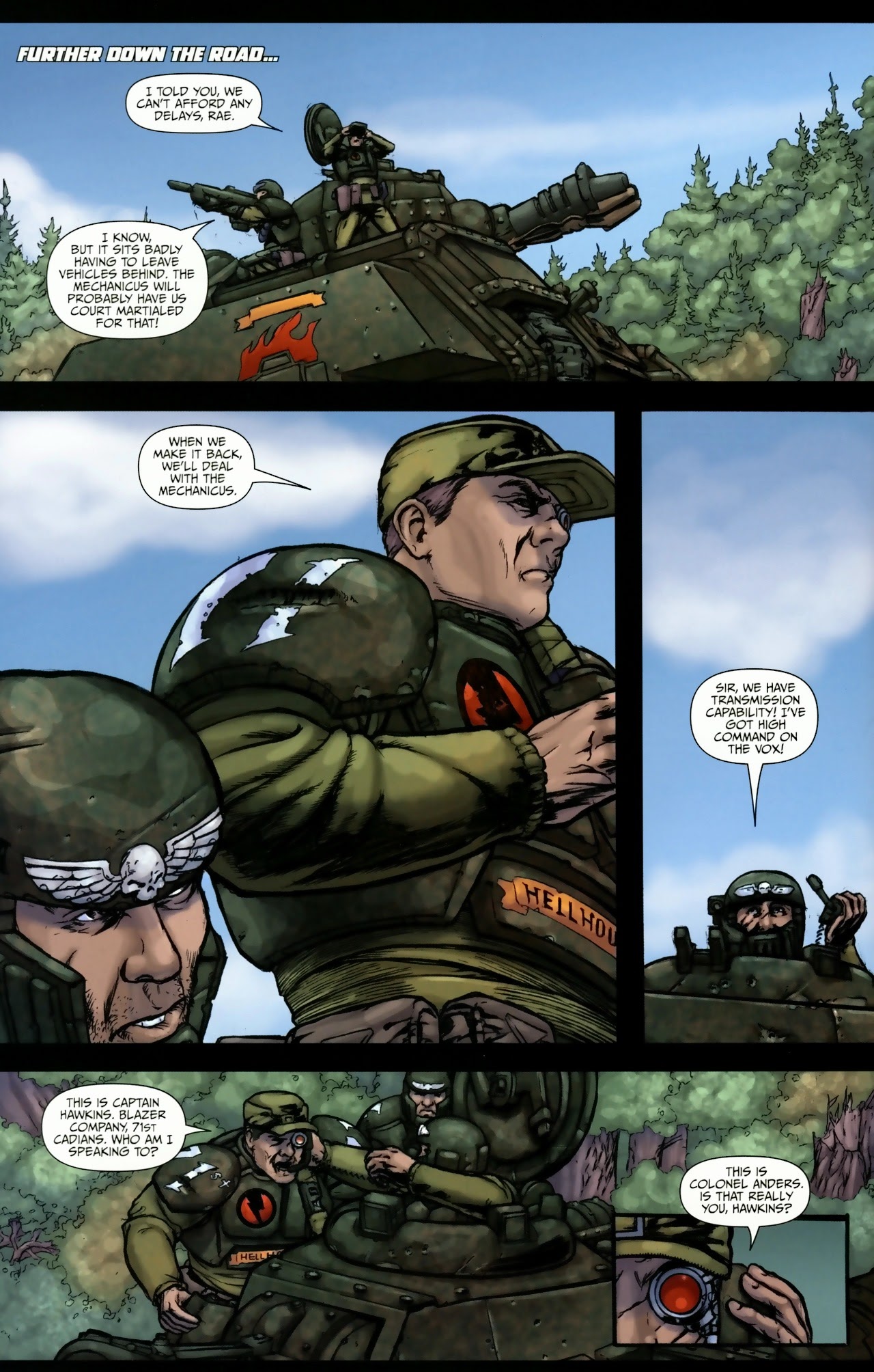 Read online Warhammer 40,000: Fire & Honour comic -  Issue #3 - 10