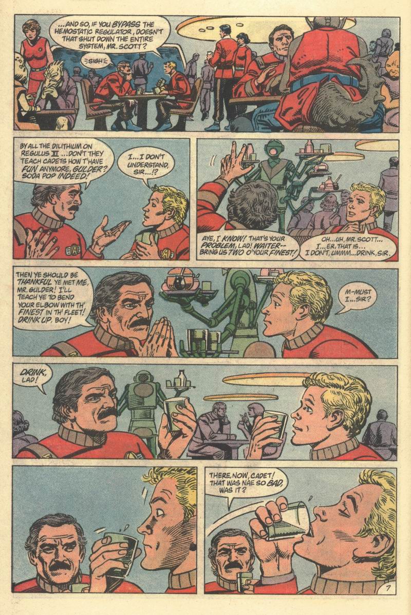 Read online Star Trek (1984) comic -  Issue #18 - 8
