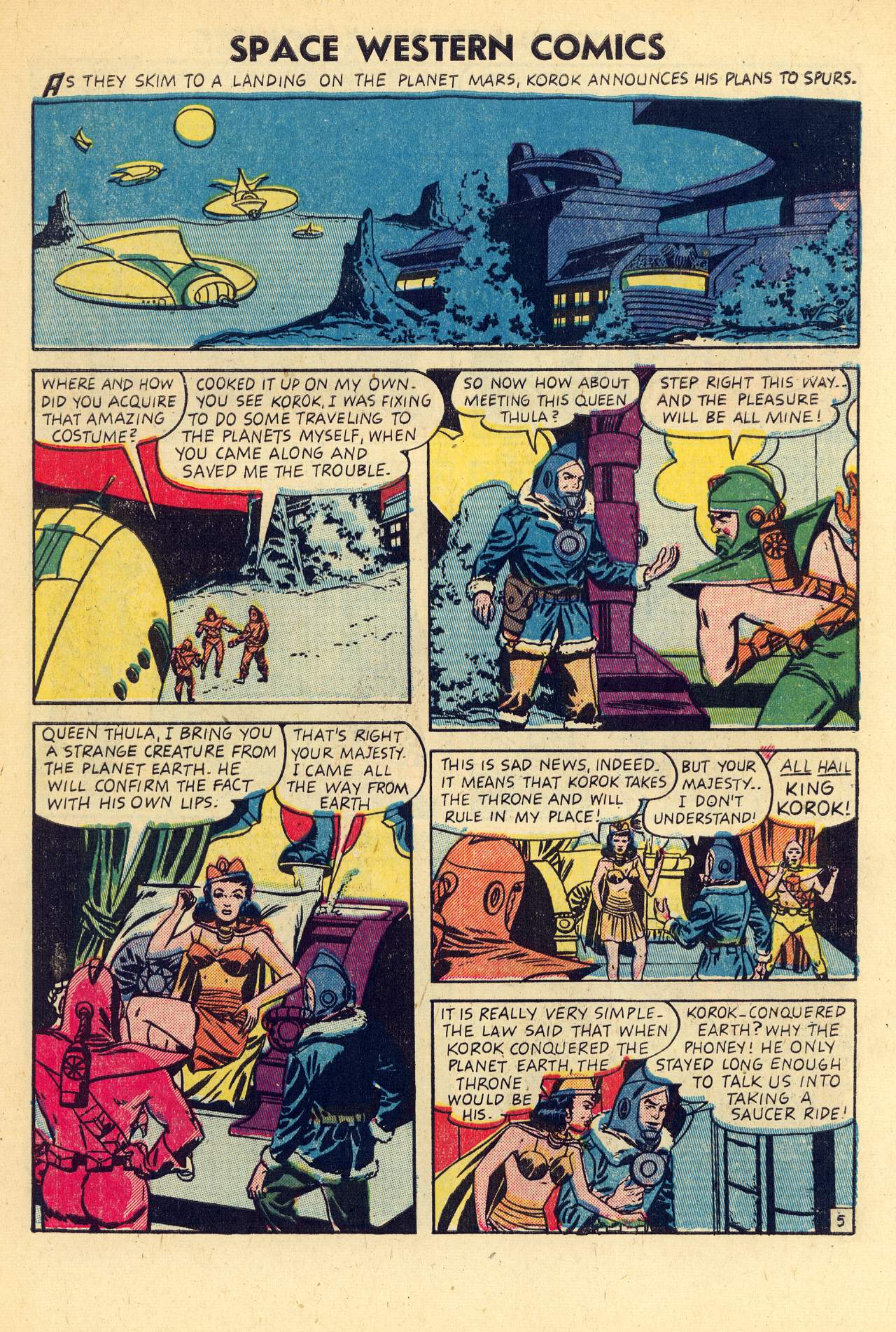 Read online Space Western Comics comic -  Issue #40 - 7