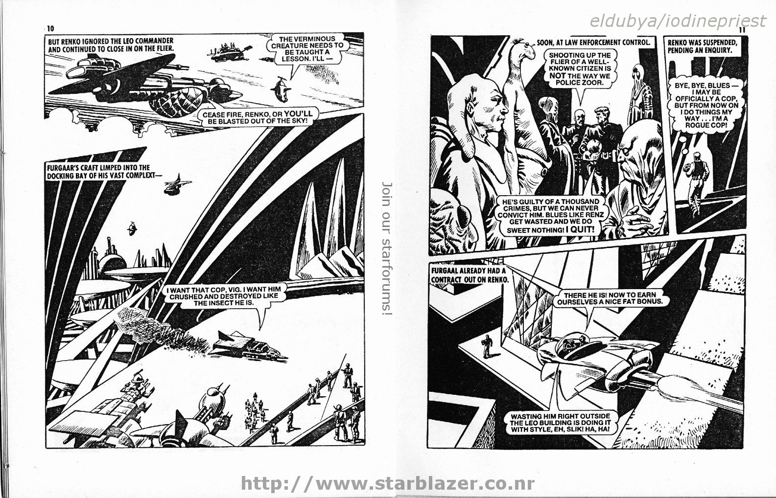 Read online Starblazer comic -  Issue #212 - 7