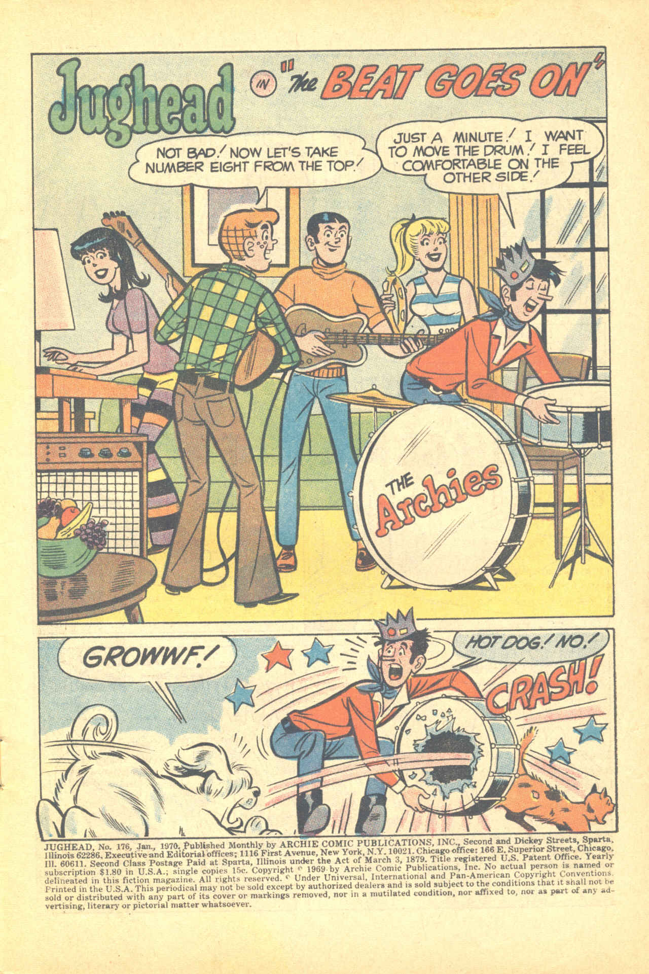 Read online Jughead (1965) comic -  Issue #176 - 3