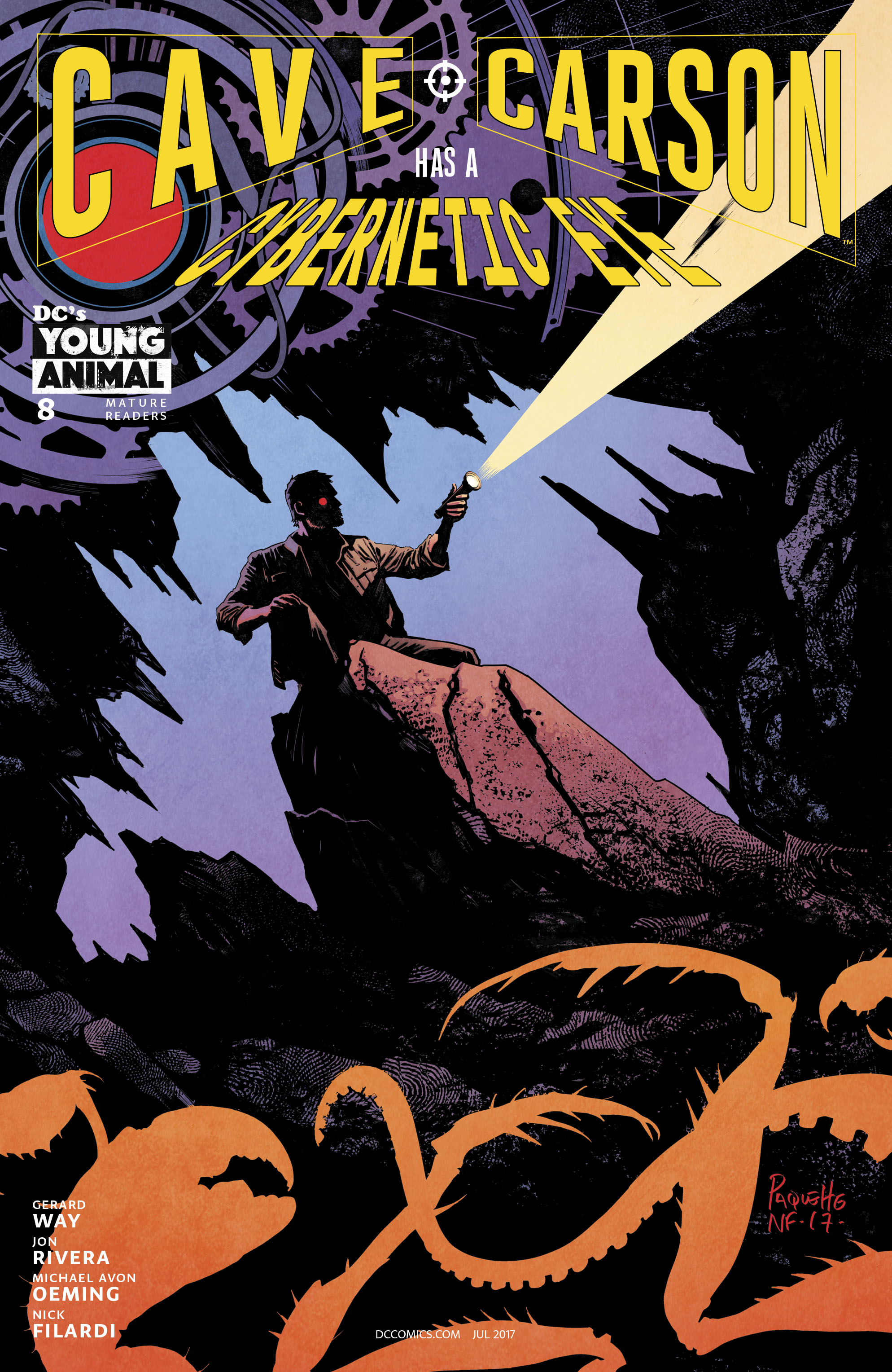 Read online Cave Carson Has a Cybernetic Eye comic -  Issue #8 - 3