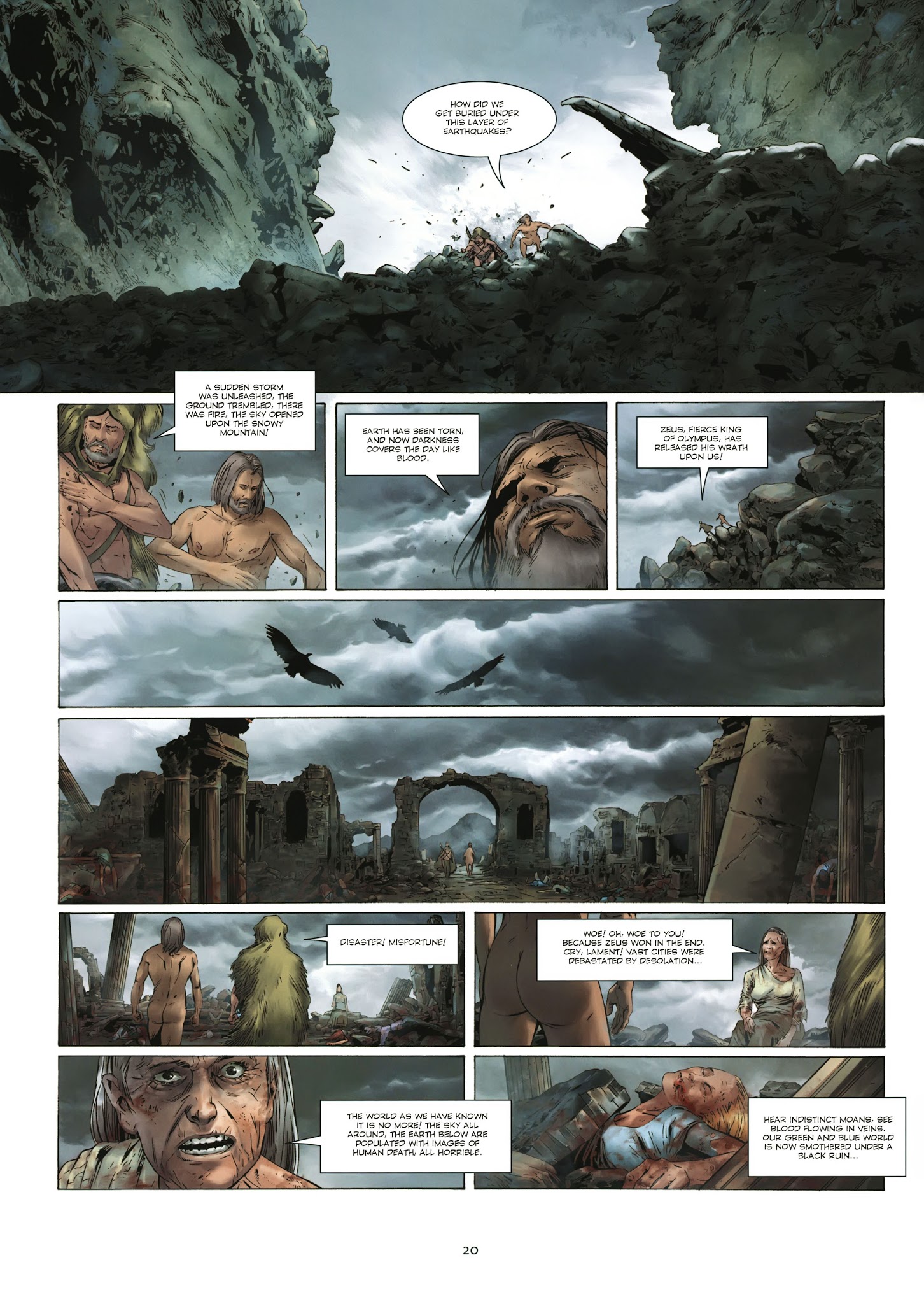 Read online Prometheus comic -  Issue #8 - 21