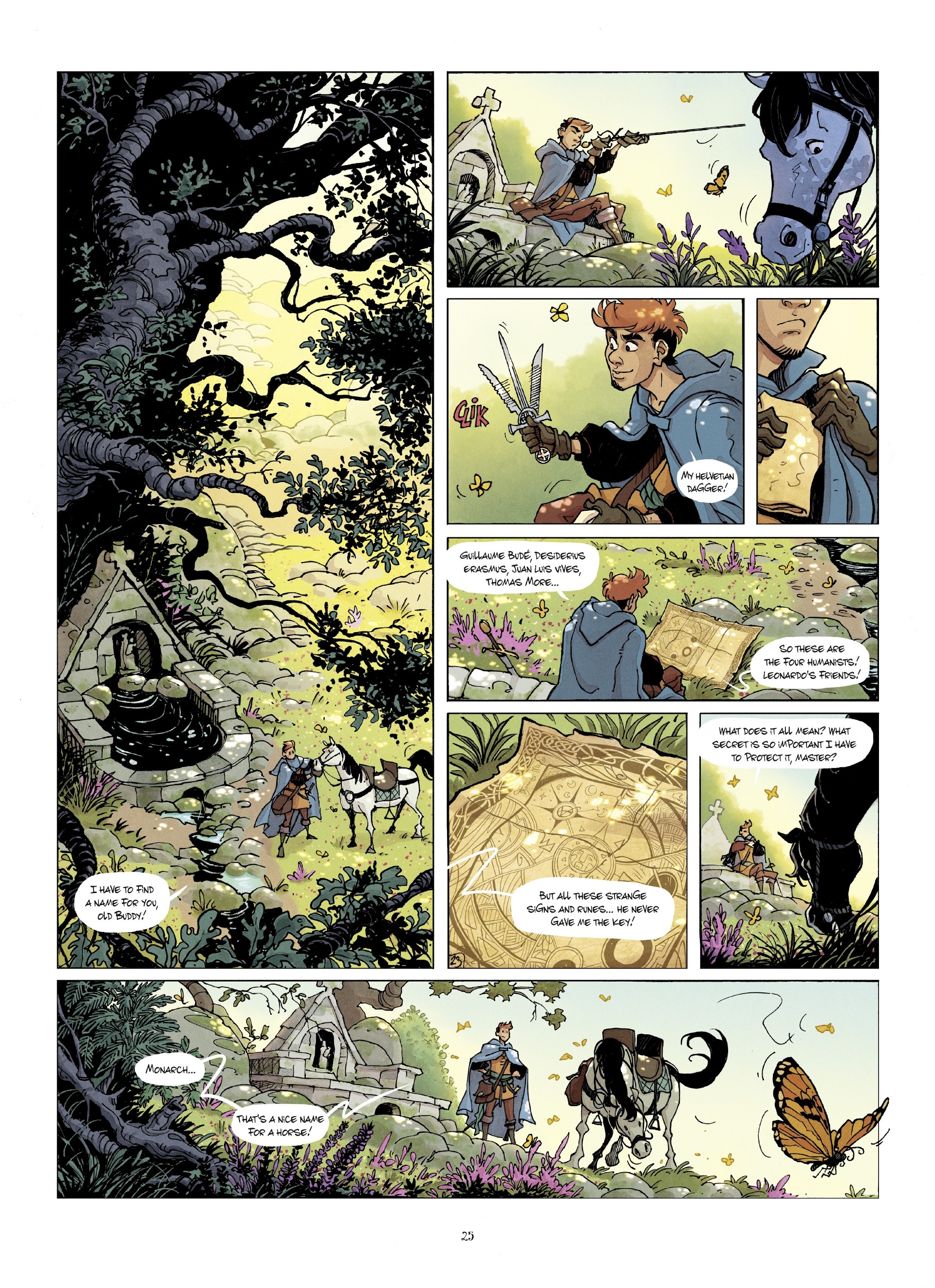 Read online Cinq Avril: The Heir of da Vinci comic -  Issue # Full - 27