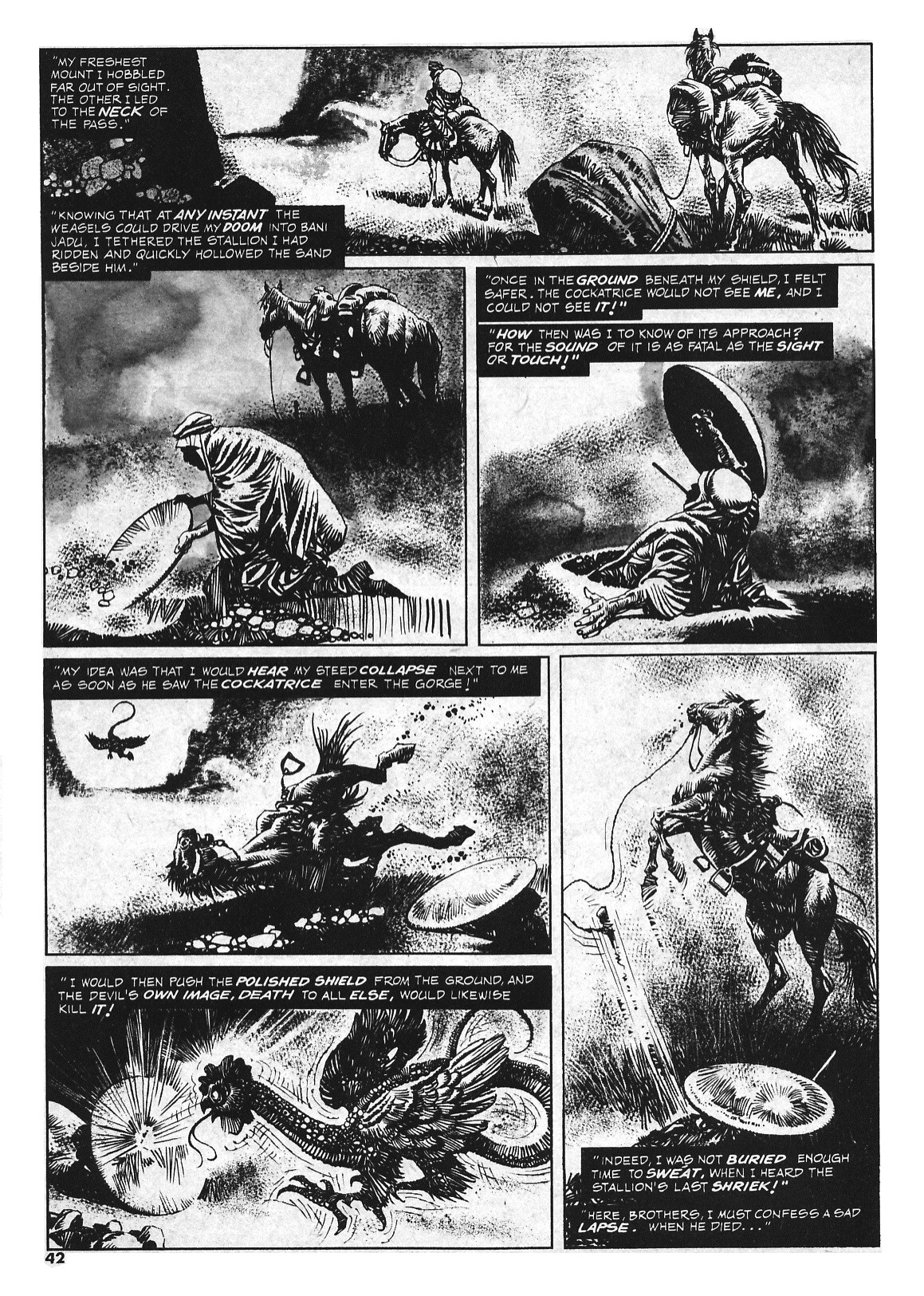 Read online Vampirella (1969) comic -  Issue #47 - 42