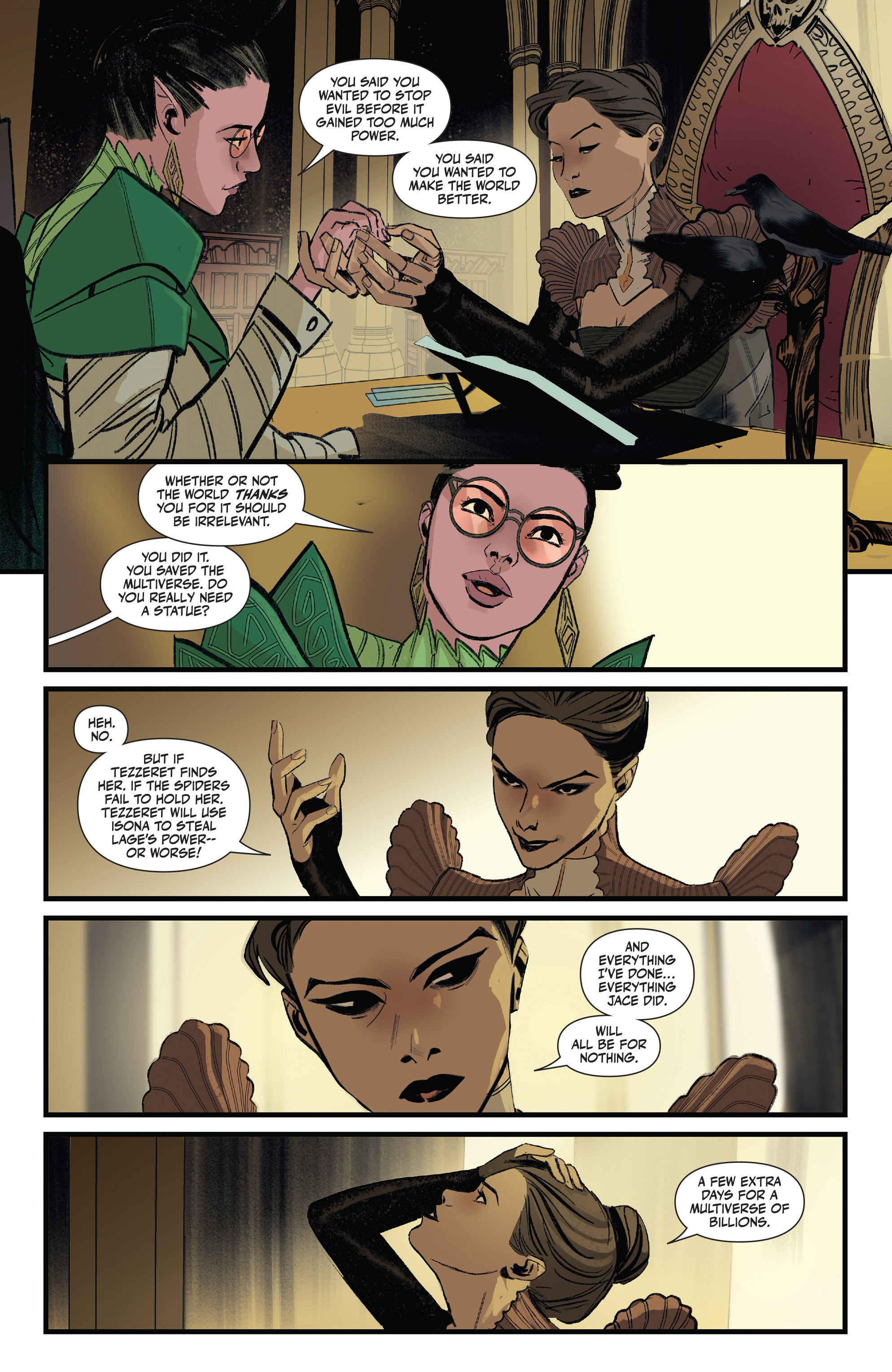Read online Magic: The Hidden Planeswalker comic -  Issue #4 - 21