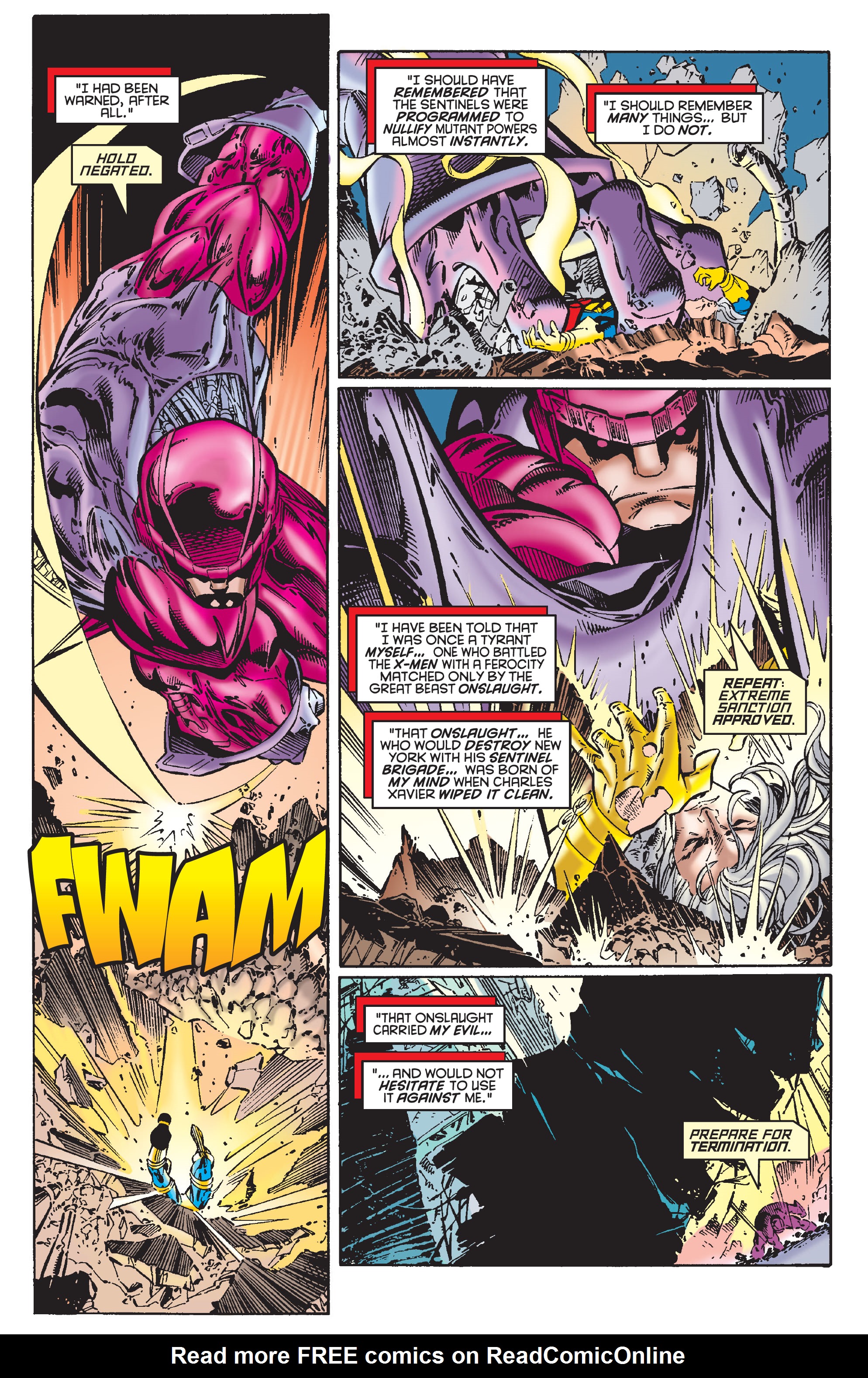 Read online X-Men Milestones: Onslaught comic -  Issue # TPB (Part 4) - 13