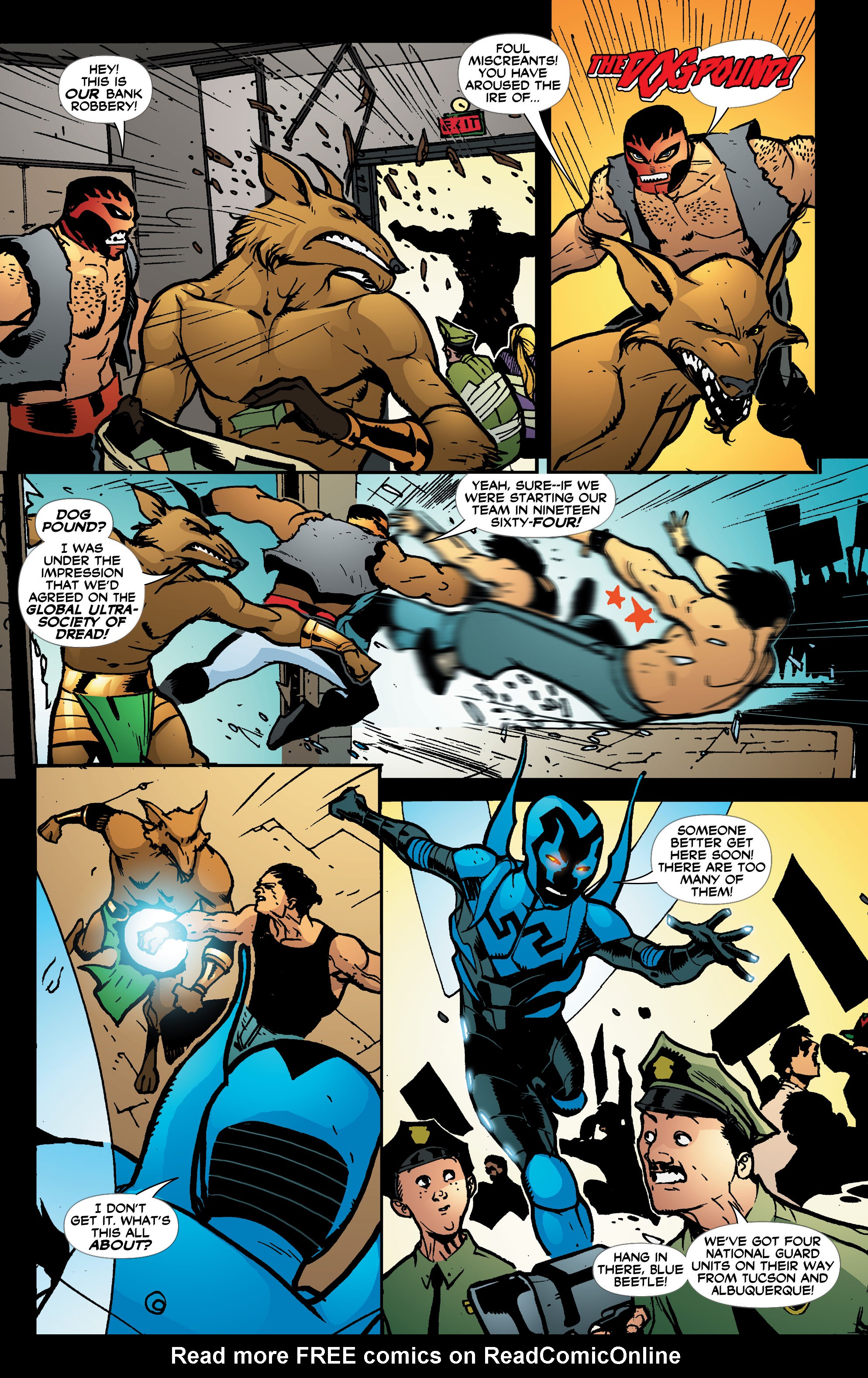 Read online Blue Beetle (2006) comic -  Issue #33 - 14