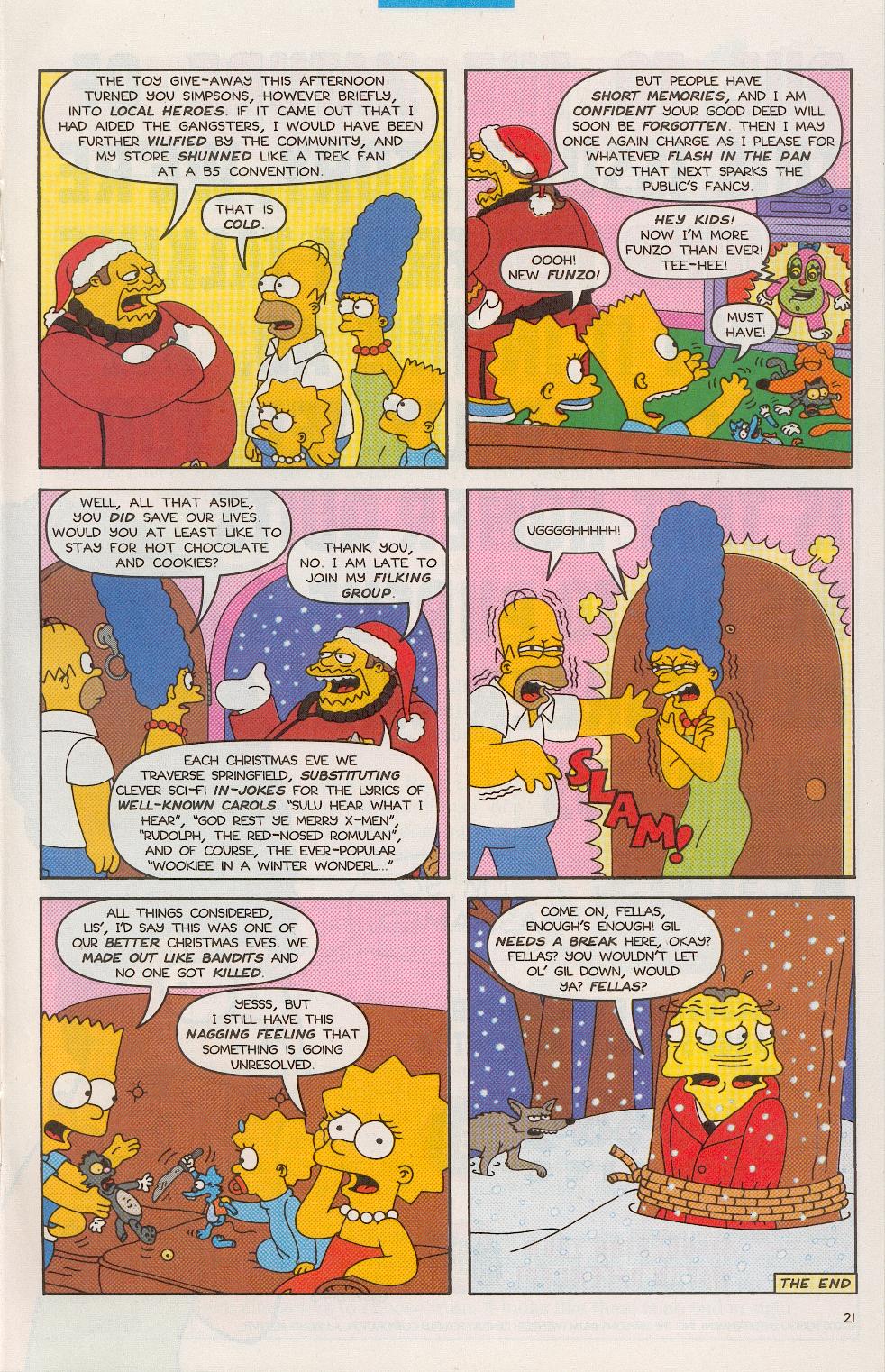 Read online Simpsons Comics comic -  Issue #52 - 22