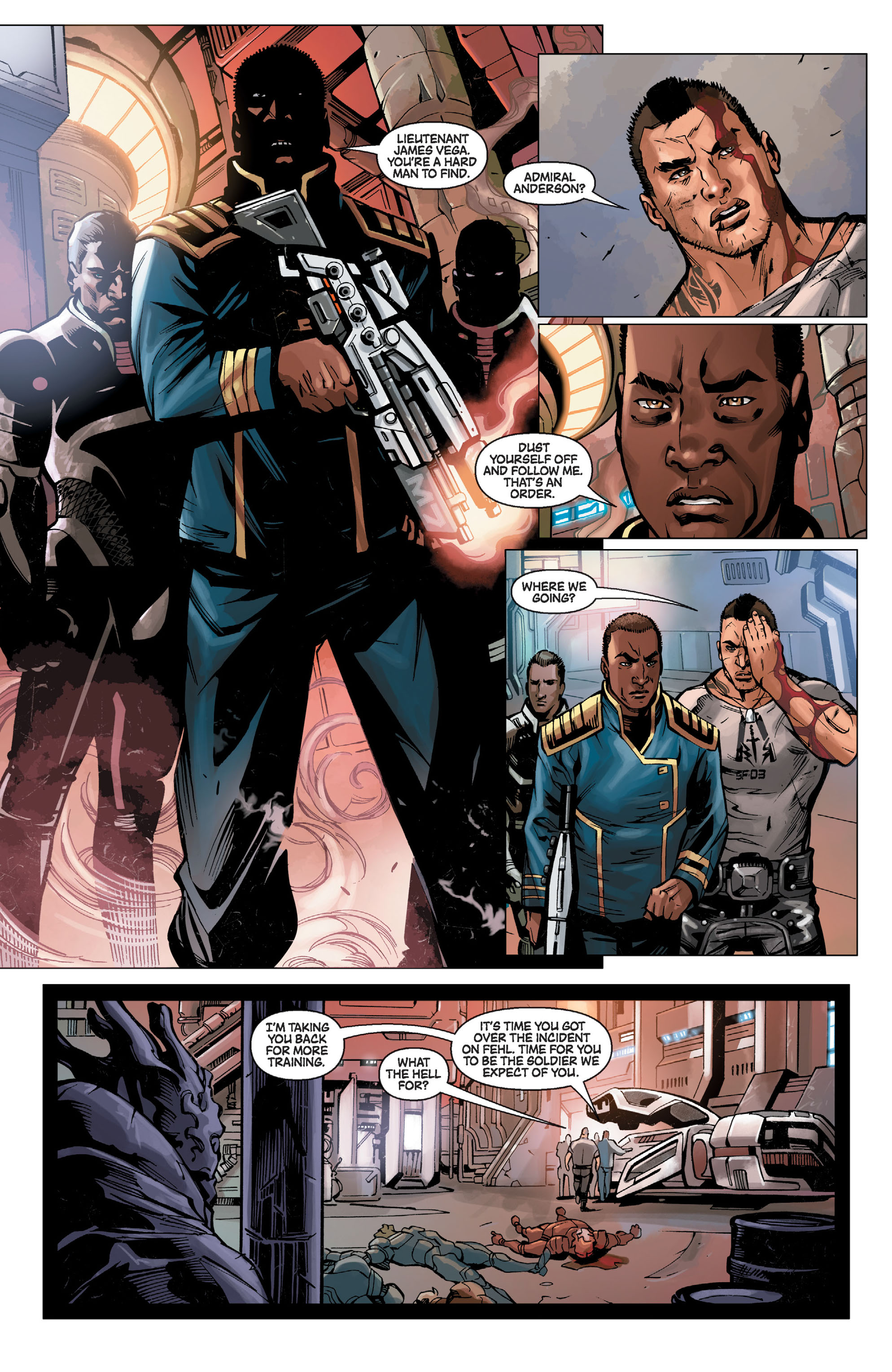 Read online Mass Effect: Invasion comic -  Issue # TPB - 104