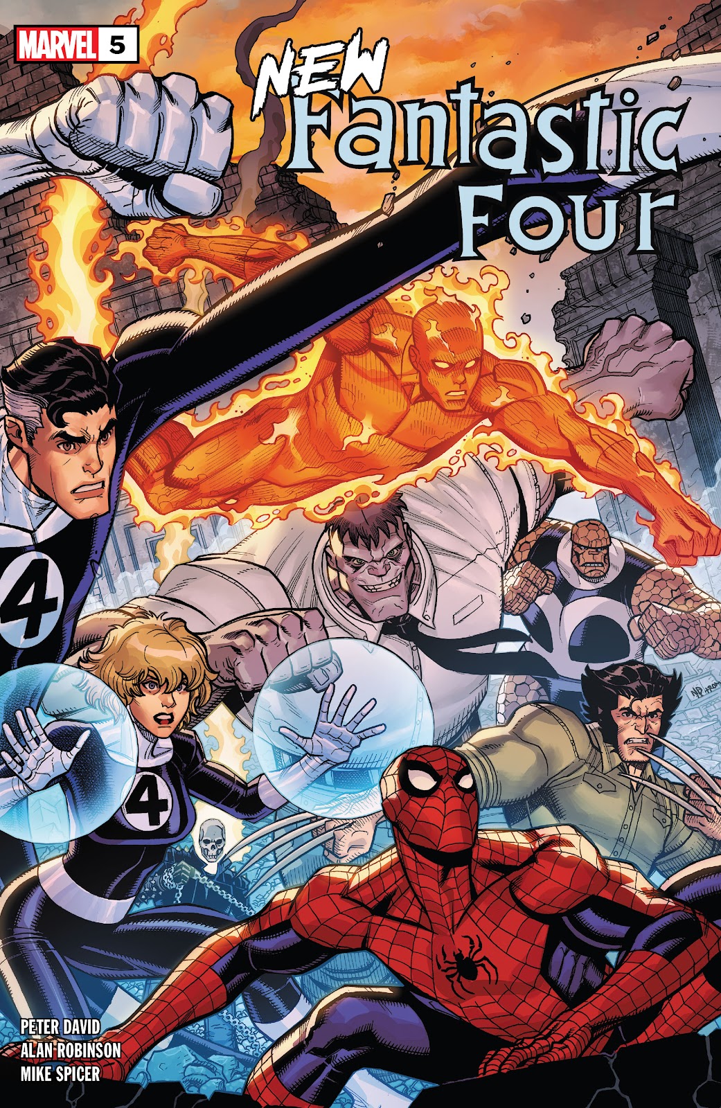 New Fantastic Four issue 5 - Page 1