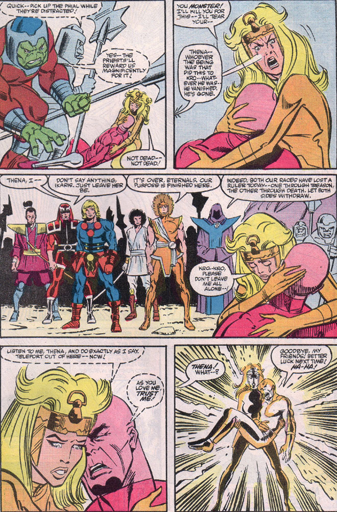 Read online Eternals (1985) comic -  Issue #6 - 22