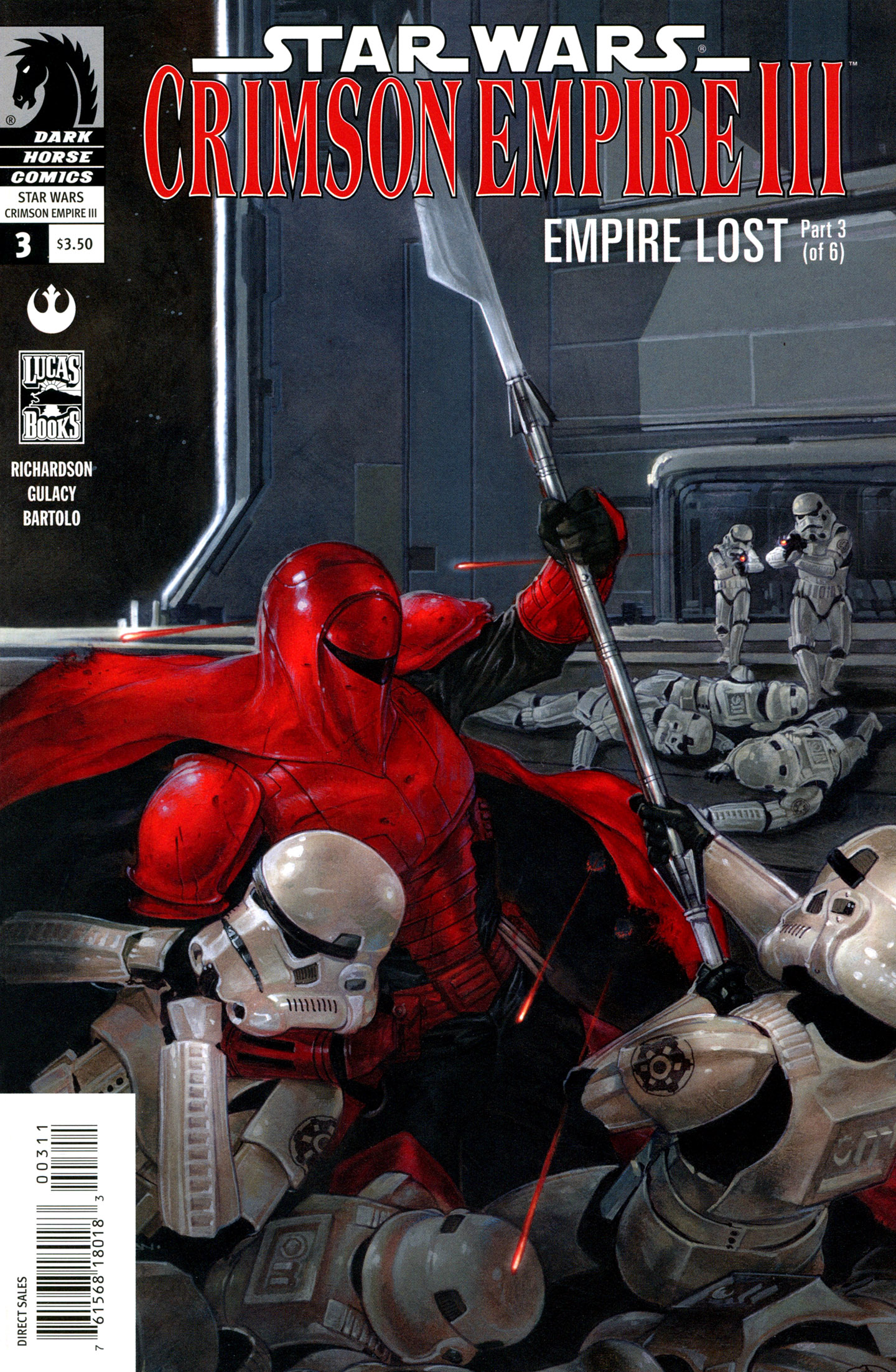Read online Star Wars: Crimson Empire III - Empire Lost comic -  Issue #3 - 1