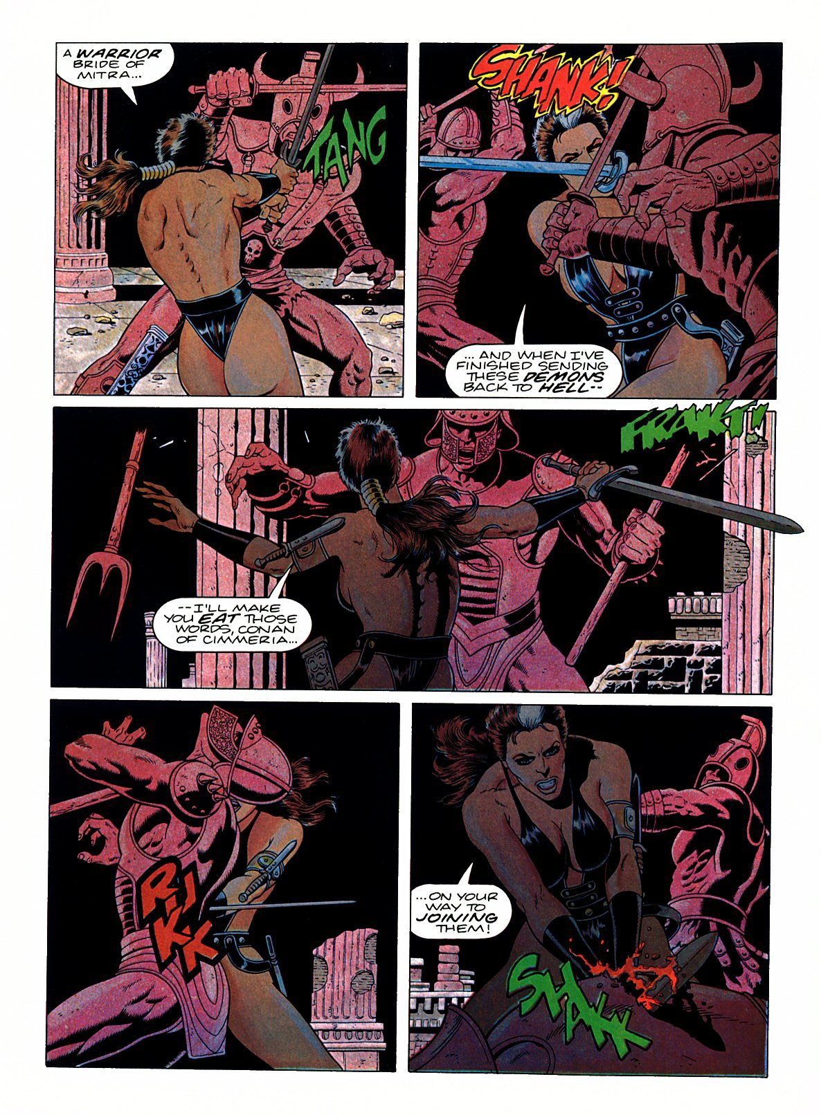 Read online Marvel Graphic Novel comic -  Issue #53 - Conan - The Skull of Set - 47