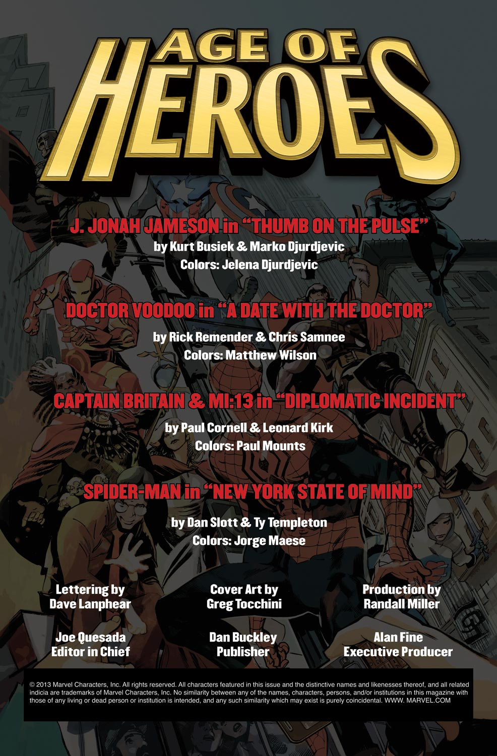 Read online Age Of Heroes comic -  Issue #1 - 2