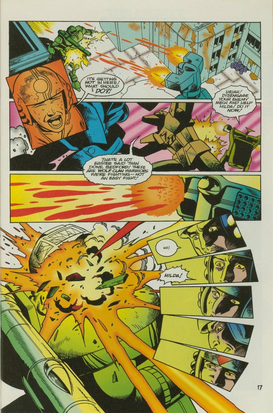 Read online Battletech: Fallout comic -  Issue #3 - 20