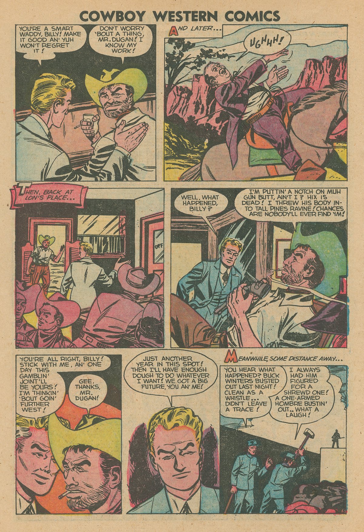 Read online Cowboy Western Heroes comic -  Issue #47 - 22