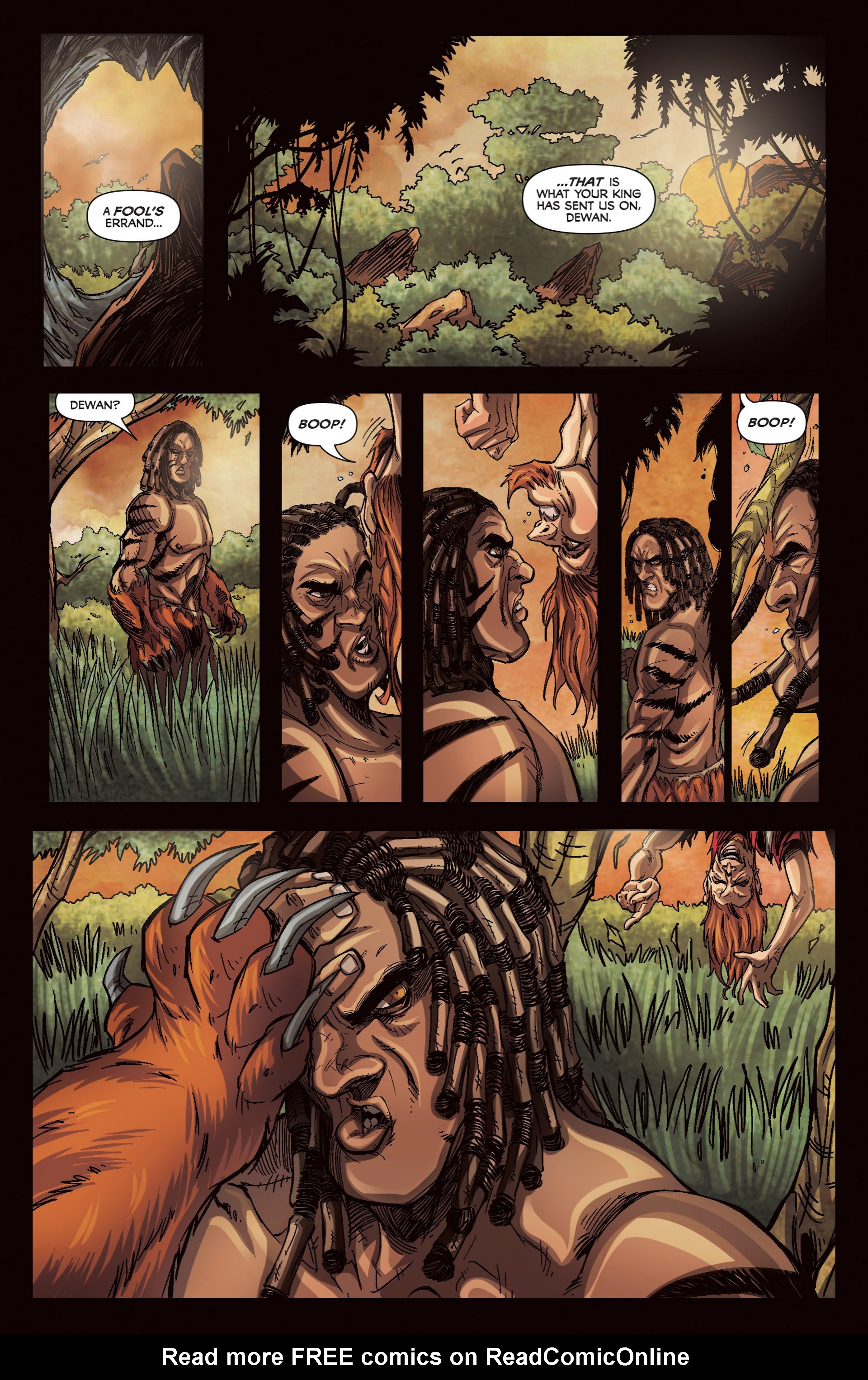 Read online Grimm Fairy Tales presents The Jungle Book: Last of the Species comic -  Issue #4 - 6