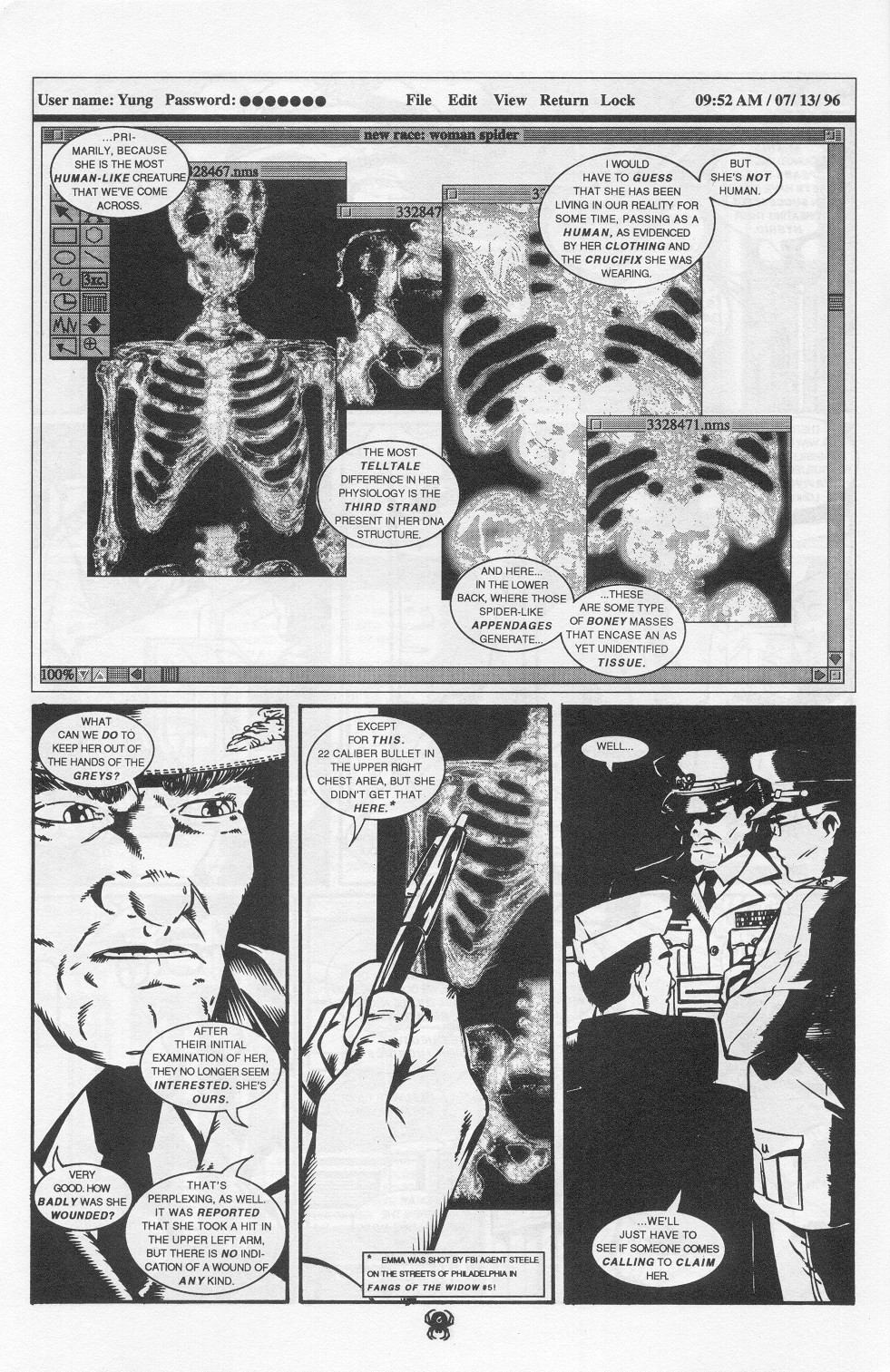 Read online Fangs of the Widow comic -  Issue #12 - 8