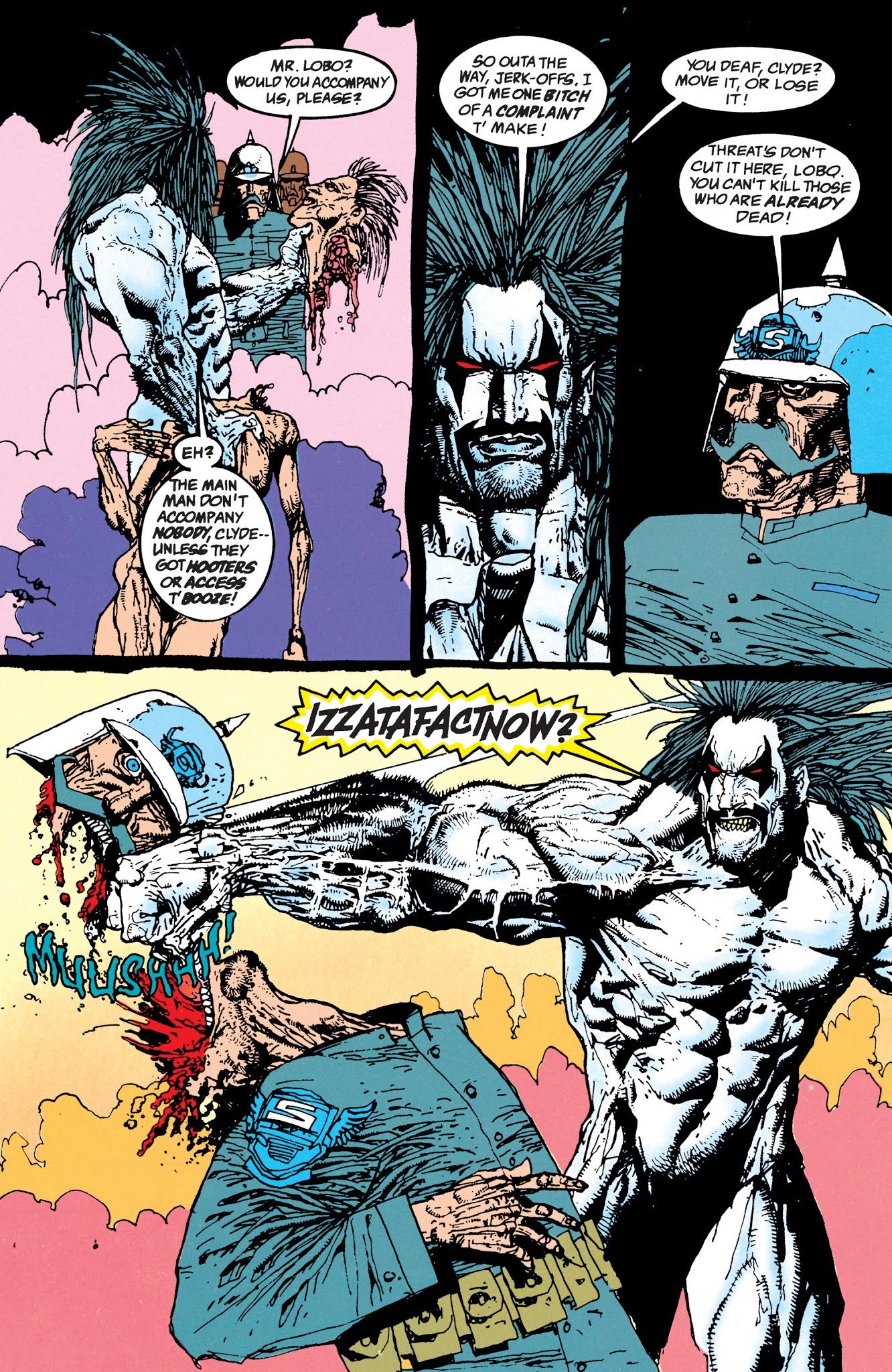 Read online Lobo by Keith Giffen & Alan Grant comic -  Issue # TPB 1 (Part 2) - 95