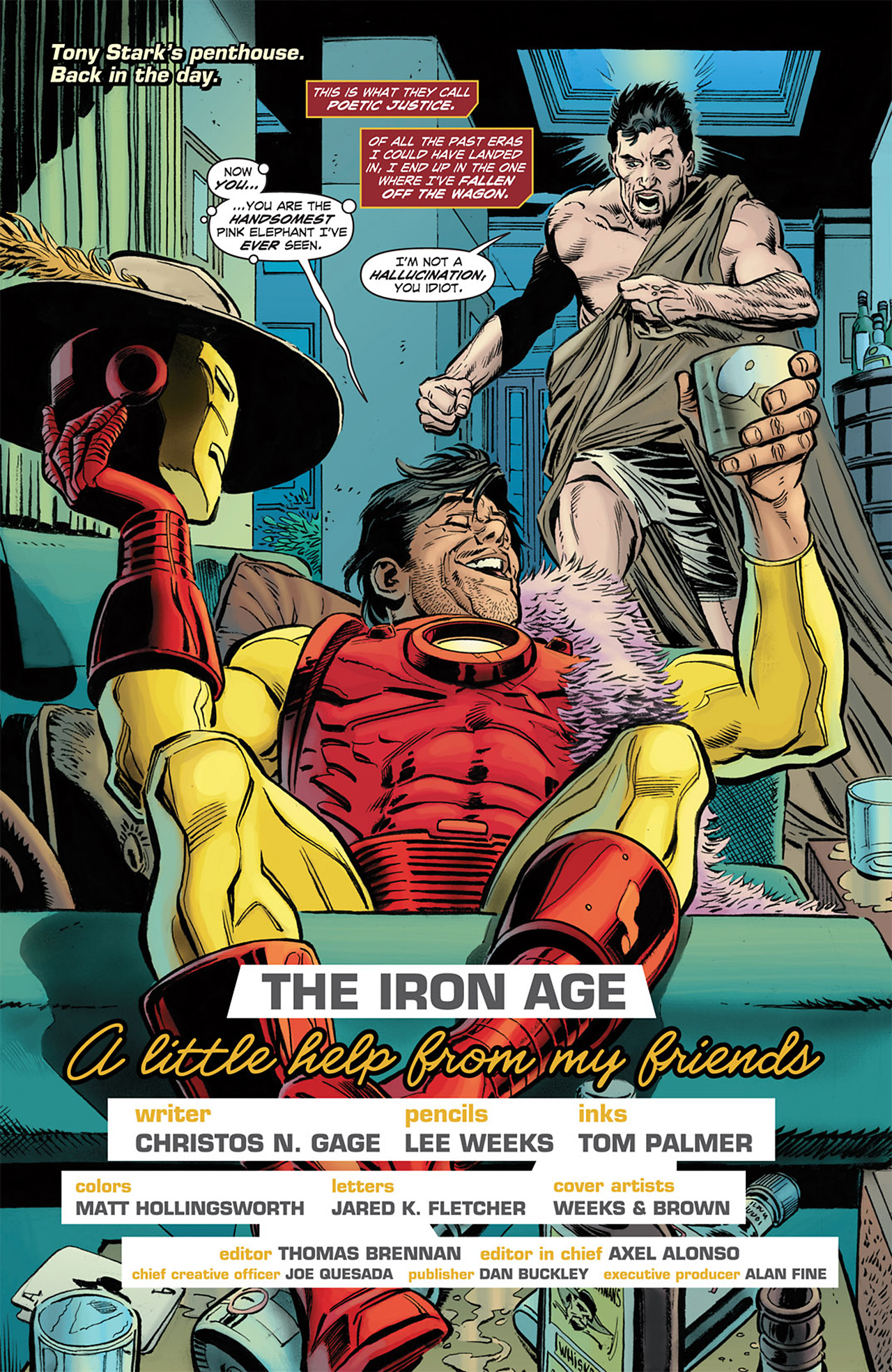 Read online The Iron Age comic -  Issue #1 - 3