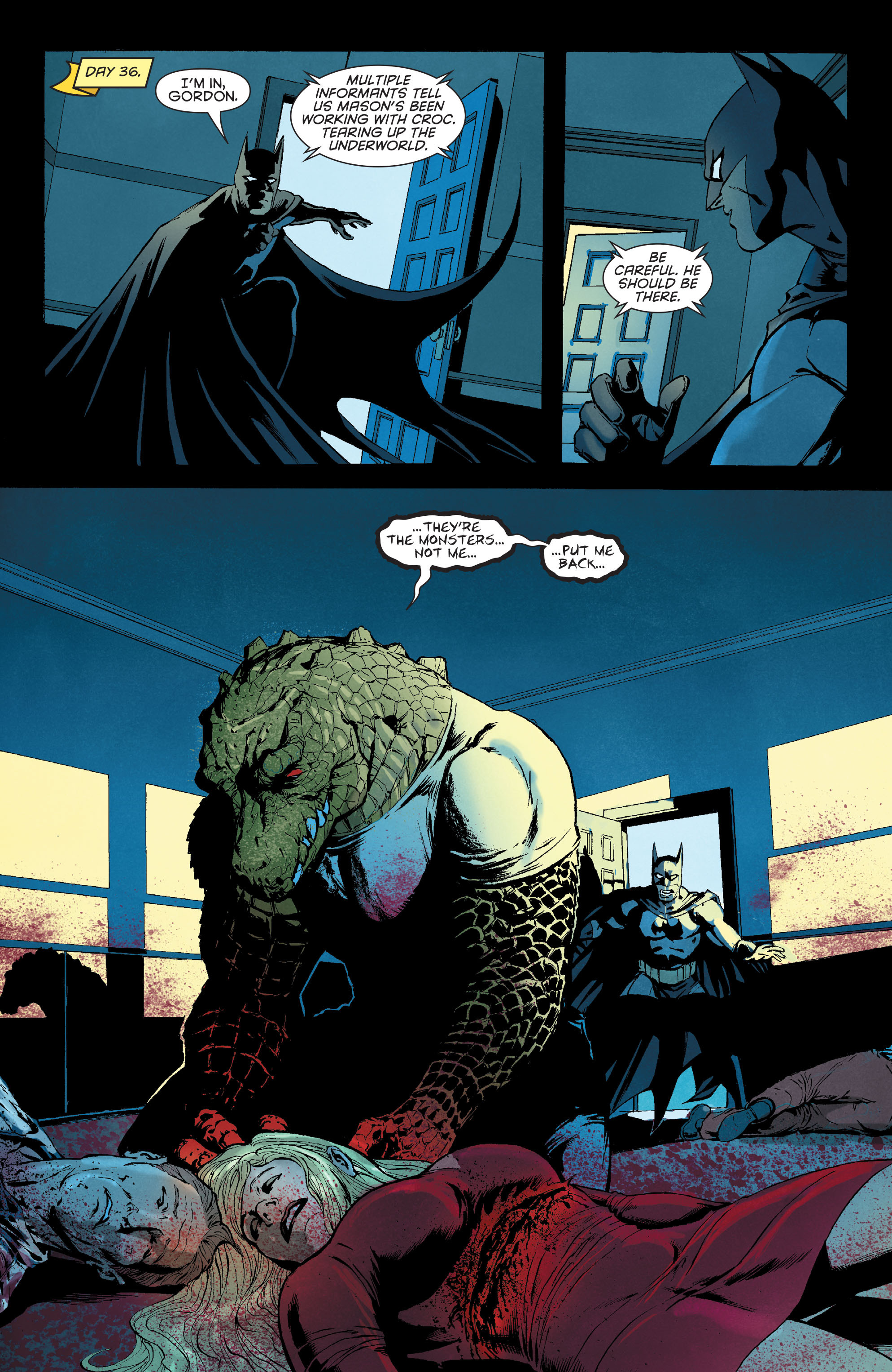 Read online Batman: Arkham: Killer Croc comic -  Issue # Full - 265