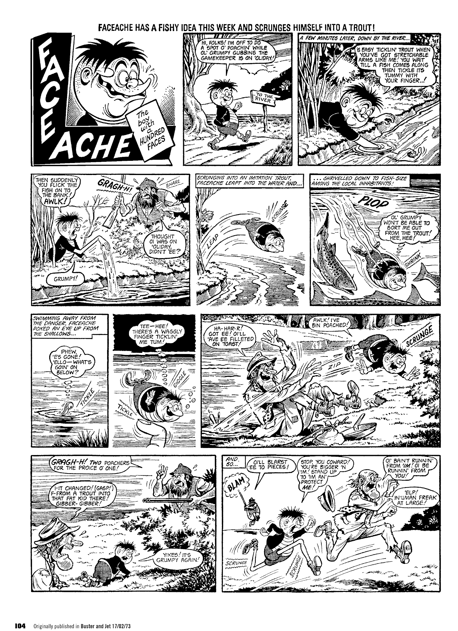 Read online Faceache: The First Hundred Scrunges comic -  Issue # TPB 1 - 106