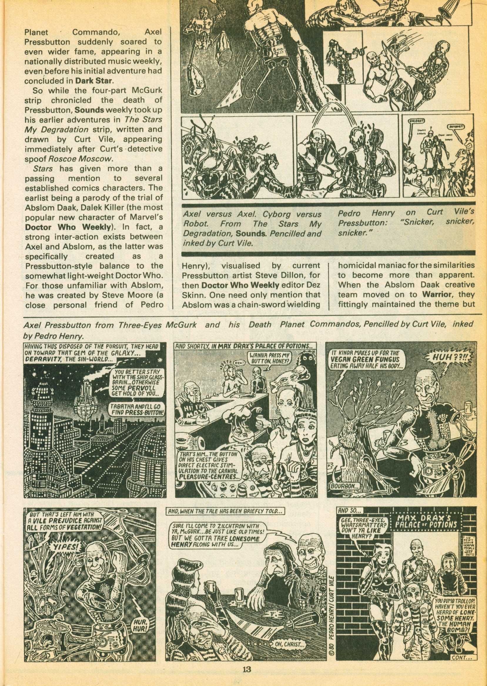 Read online Warrior comic -  Issue #2 - 13