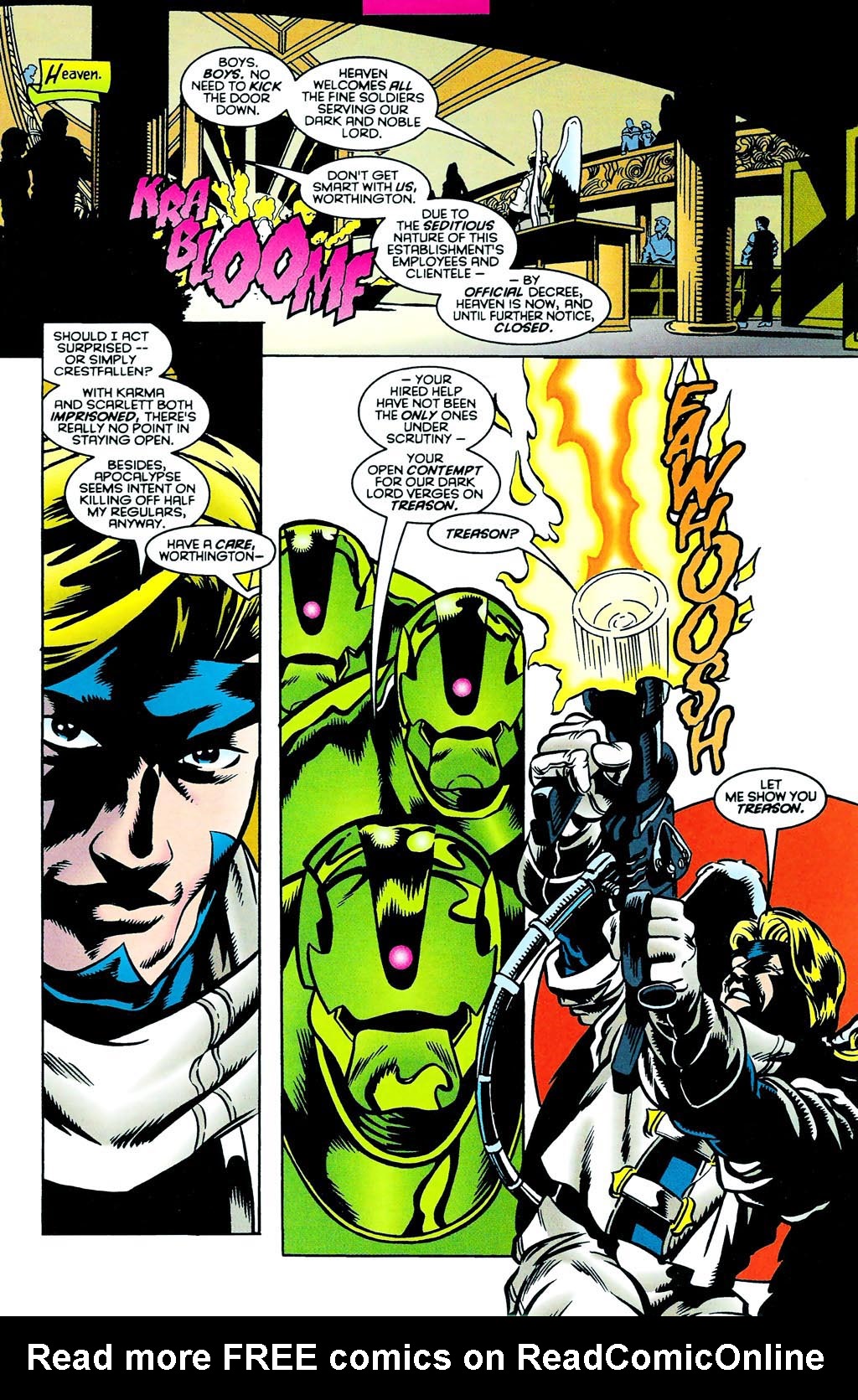 Read online Factor-X comic -  Issue #4 - 7